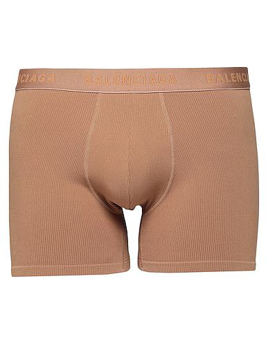 image of Balenciaga O1S1Rm0324 Size: M Tight Boxer Camel In Brown, Men's