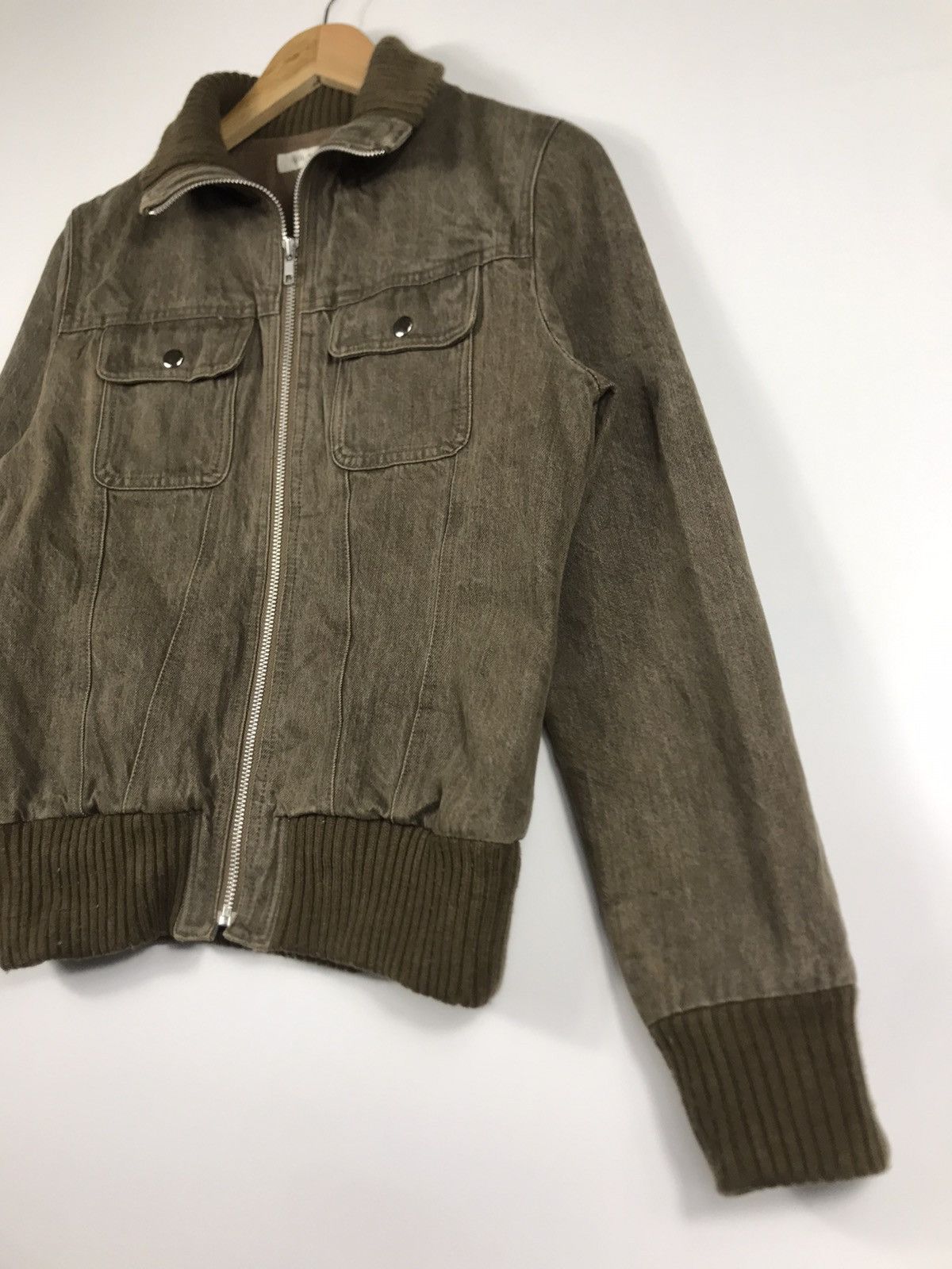Japanese Brand 🔥Glacier Trucker Style Bomber Jacket Size L / US 10 / IT 46 - 5 Thumbnail