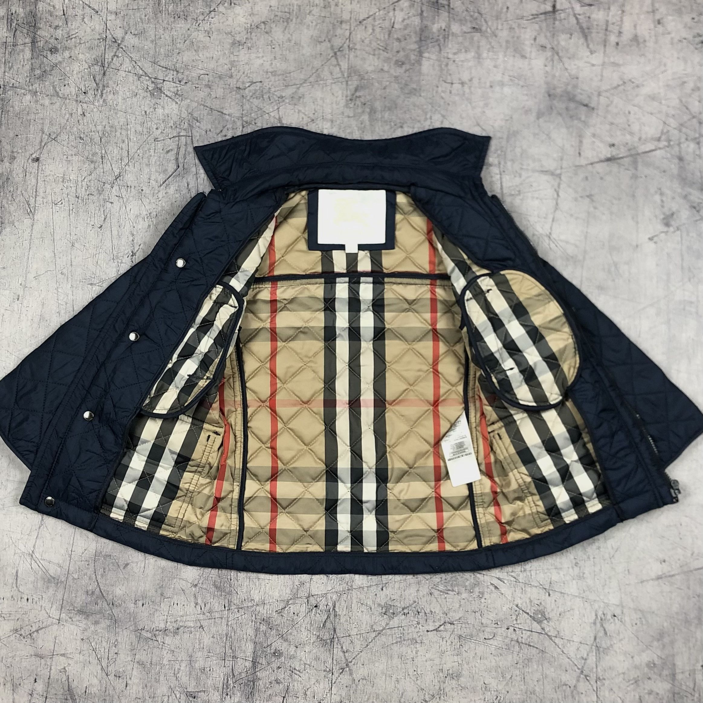 Burberry Burberry London Nova Check Quilted Liner Kids Jacket Size US XXS / EU 40 - 10 Thumbnail