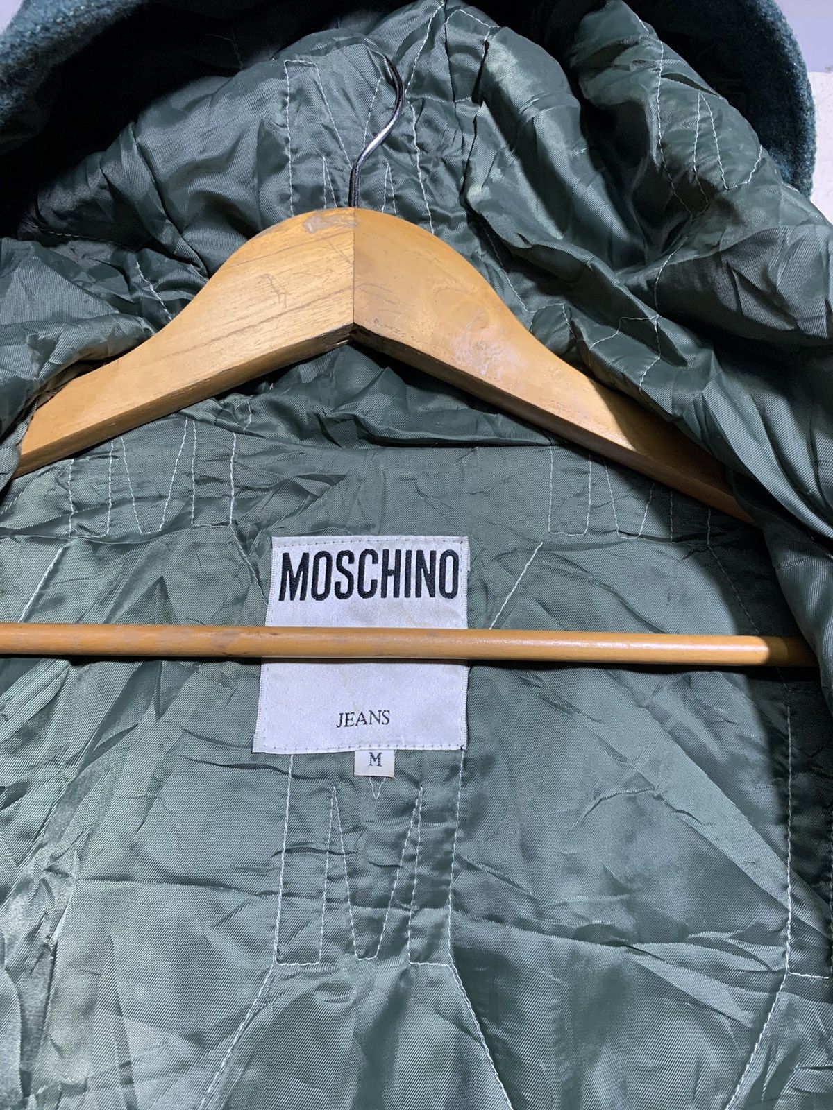 Moschino 🔥MOSCHINO JEANS DRAWSTRING JACKETS HOODIE Size US M / EU 48-50 / 2 - 10 Thumbnail