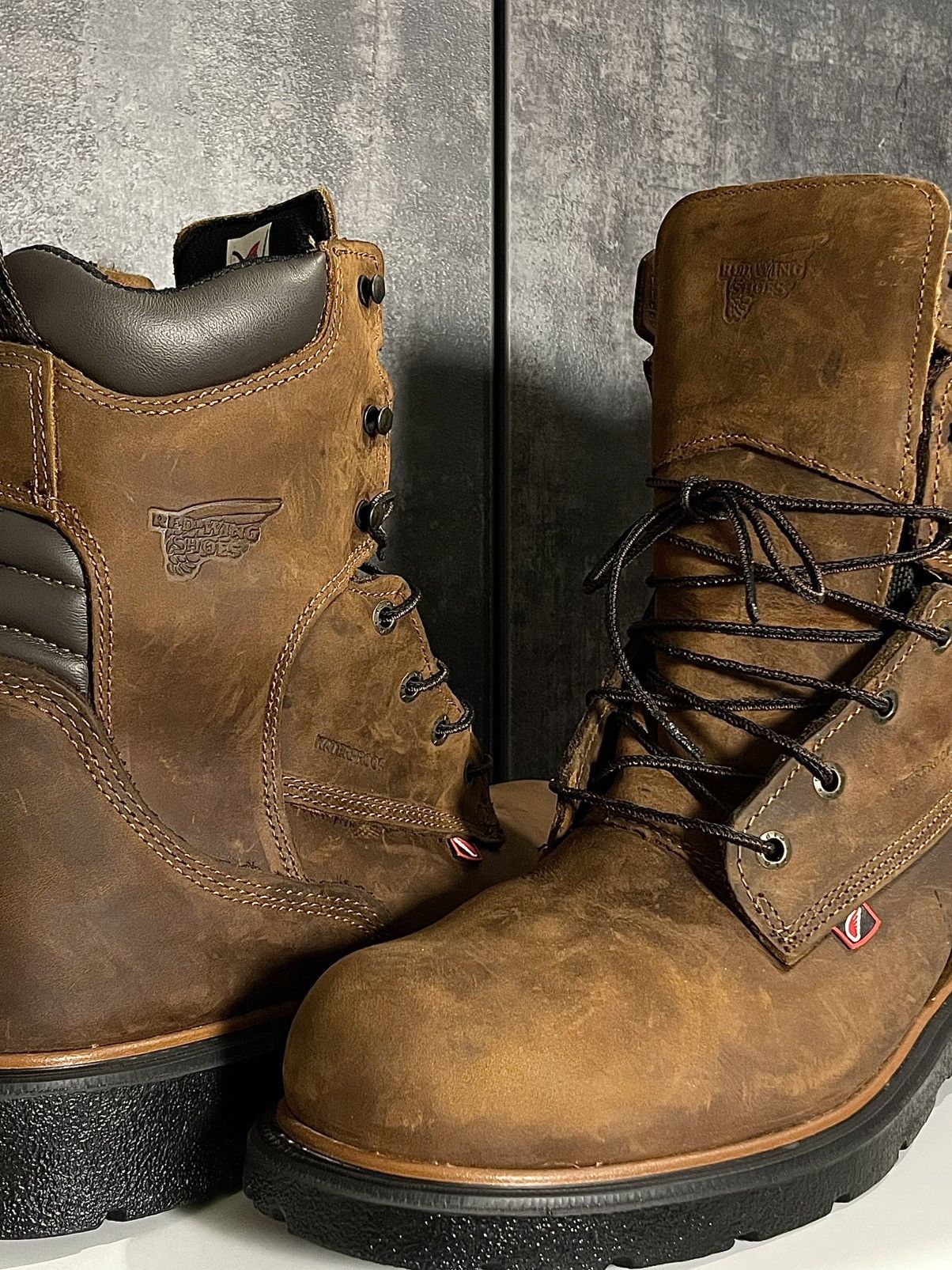 Red Wing Crazy Red Wing Shoes 400 Boots Waterproof Brown Balenciaga Size US 10.5 / EU 43-44 - 10 Thumbnail