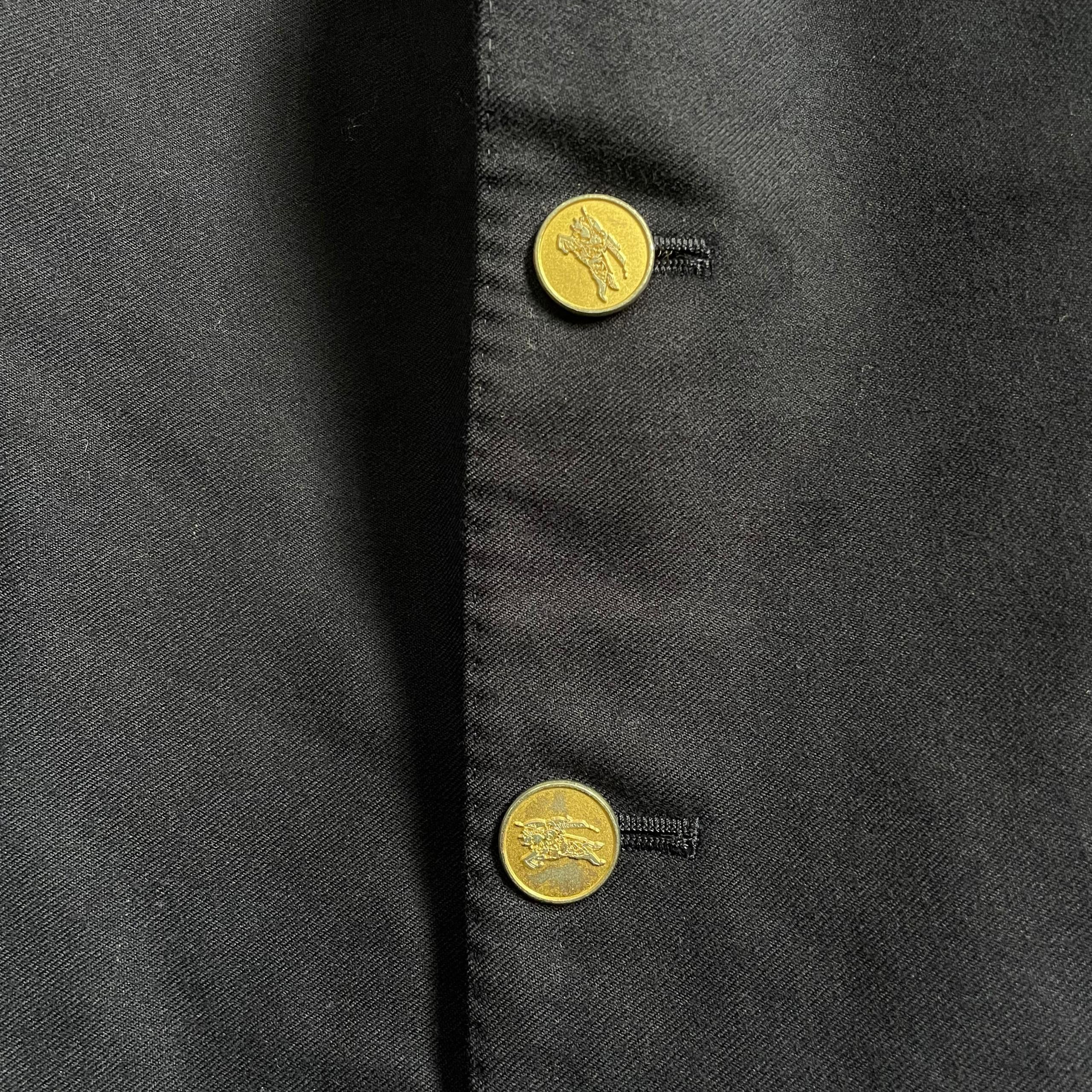Burberry Vintage Burberry navy blazer Size 40R - 4 Thumbnail