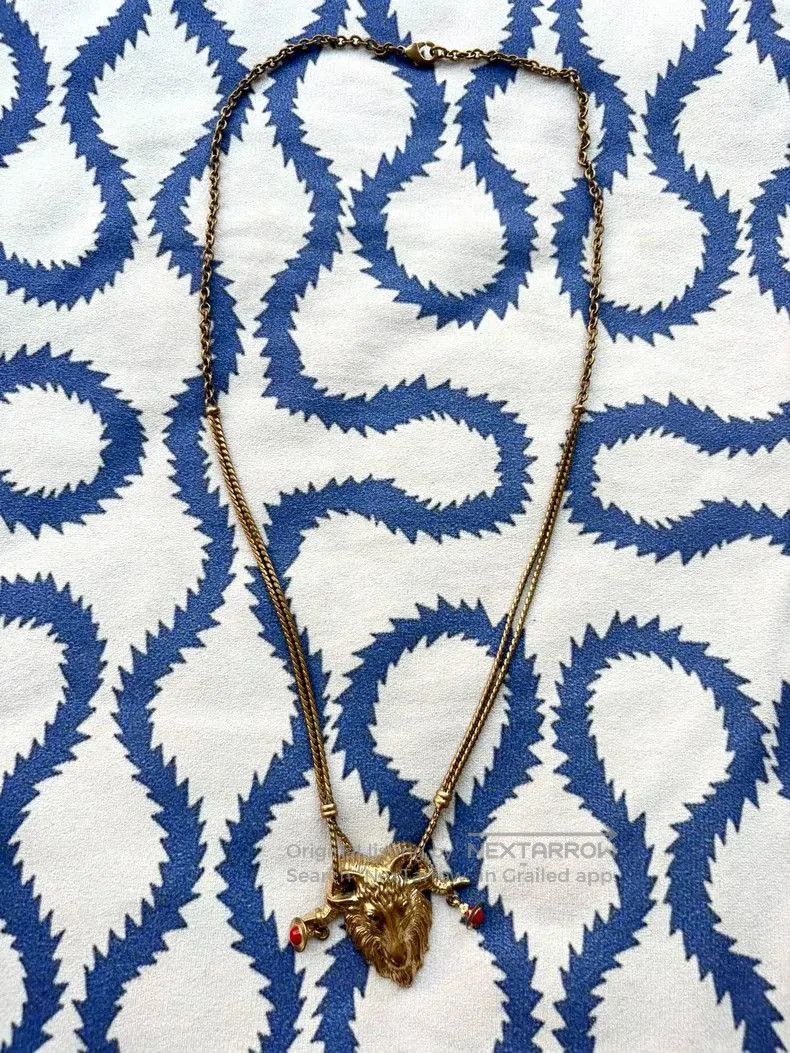 Vivienne Westwood Vivienne Westwood Zodiac Goat Pendant Necklace . Size ONE SIZE - 5 Thumbnail