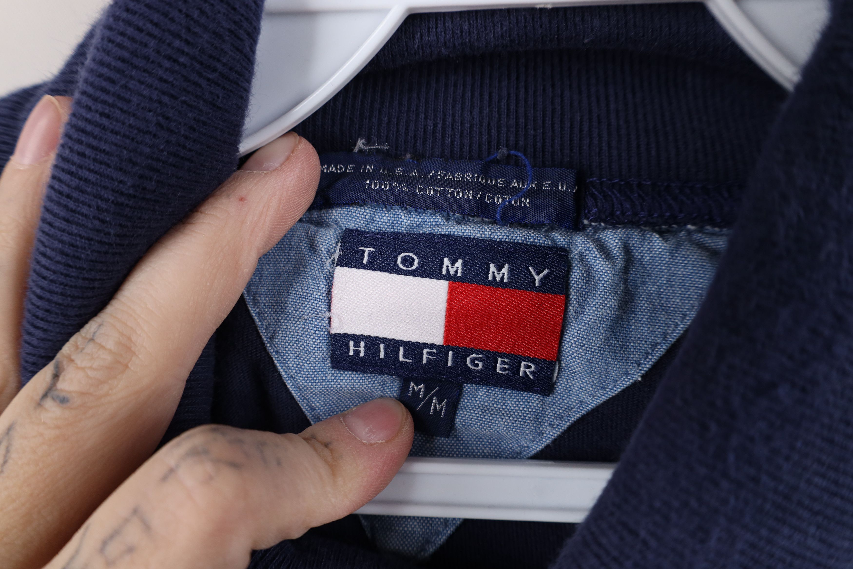Tommy Hilfiger Vintage 90s Tommy Hilfiger Long Sleeve Turtleneck T-Shirt Size US M / EU 48-50 / 2 - 7 Thumbnail