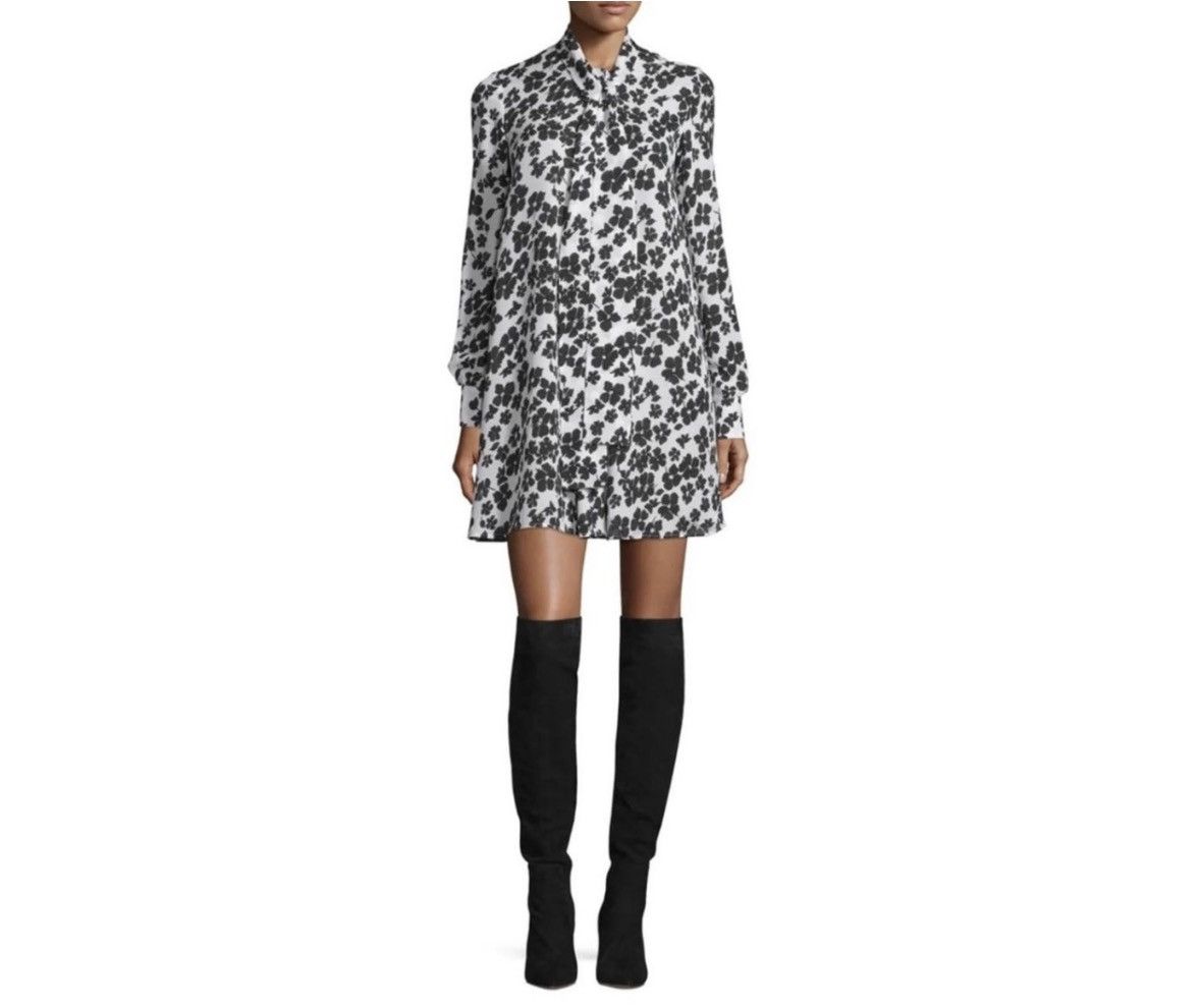 McQ Alexander McQueen McQ Alexander McQueen Floral 100% Silk Mini Dress sz 40 US 6 Size M / US 6-8 / IT 42-44 - 1 Thumbnail
