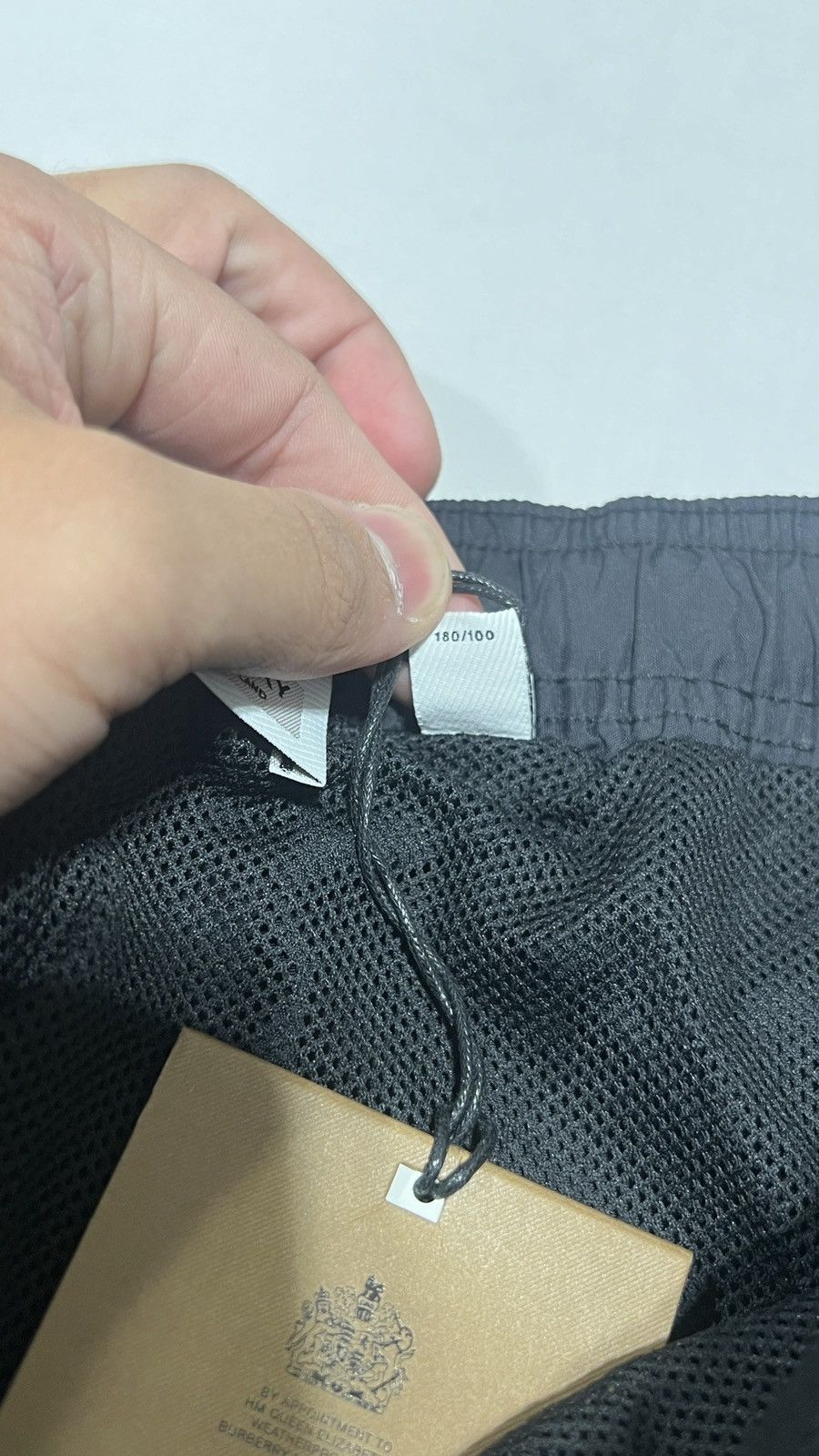 Burberry Burberry Box Logo Black Shorts Size US 34 / EU 50 - 9 Thumbnail
