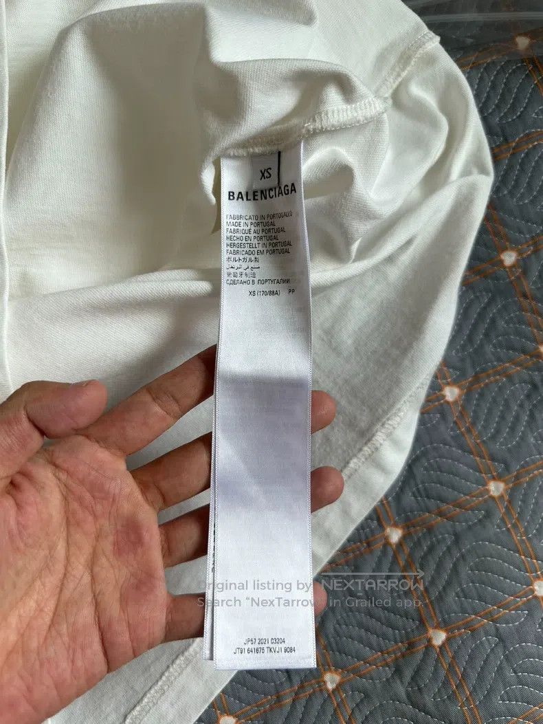 Balenciaga Balenciaga White Coke Short-Sleeve Size US XS / EU 42 / 0 - 7 Thumbnail