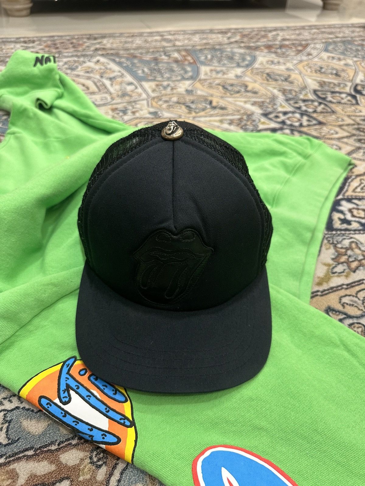 Chrome Hearts × The Rolling Stones Chrome Hearts Hat / Cap rare limited Size ONE SIZE - 1 Thumbnail