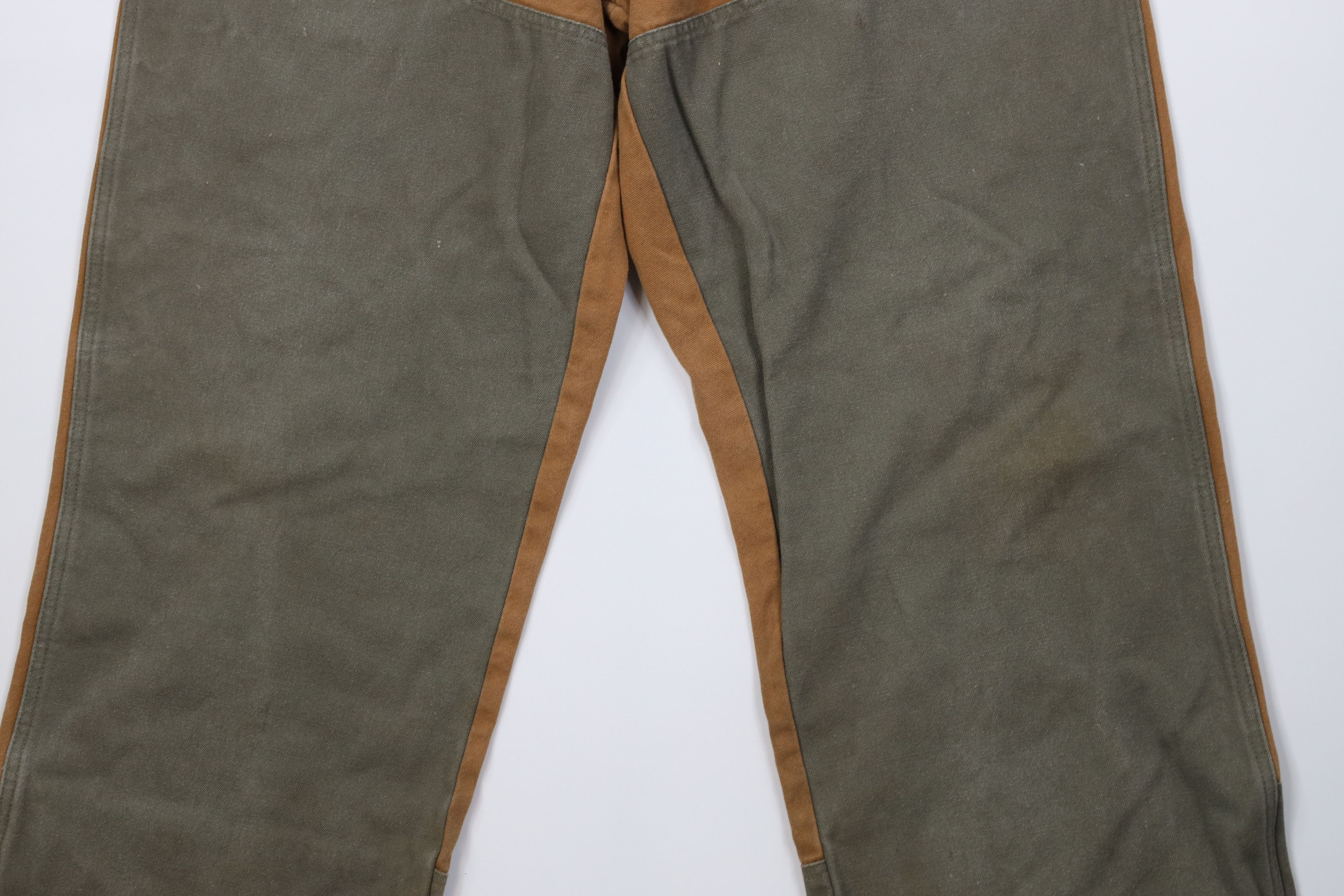 Vintage Vintage 90s Streetwear Wide Leg Canvas Field Brush Pants Size US 38 / EU 54 - 3 Thumbnail