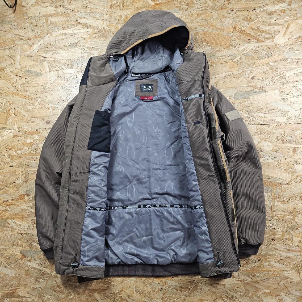 Oakley × Vintage OAKLEY SKI CORDUROY PARKA BAGGY FIT 2000S JACKET WINDBREAKER Size US M / EU 48-50 / 2 - 5 Thumbnail
