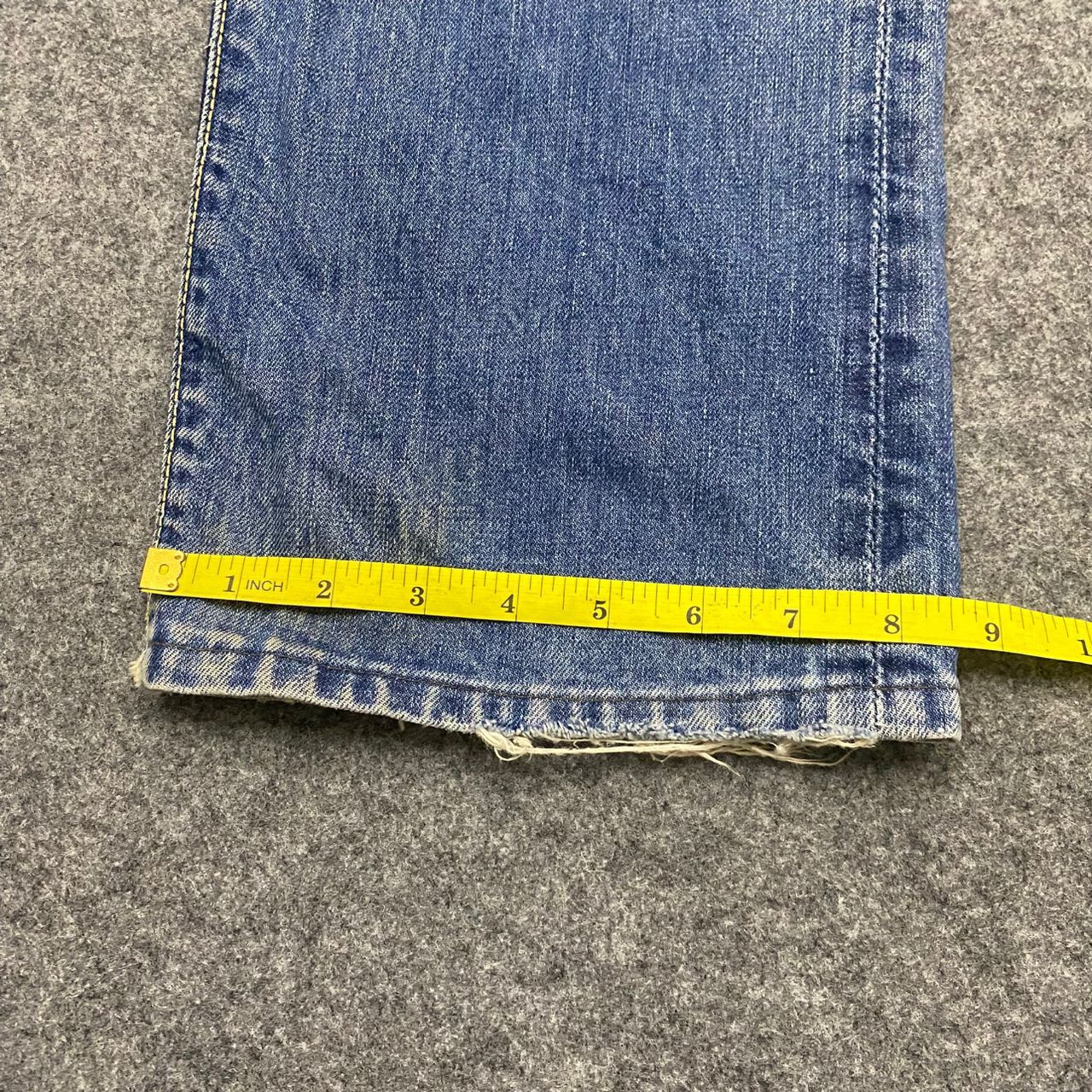 If Six Was Nine 💥Best Offer💥Vintage 80s Big Stone Distressed Denim Size US 34 / EU 50 - 7 Thumbnail