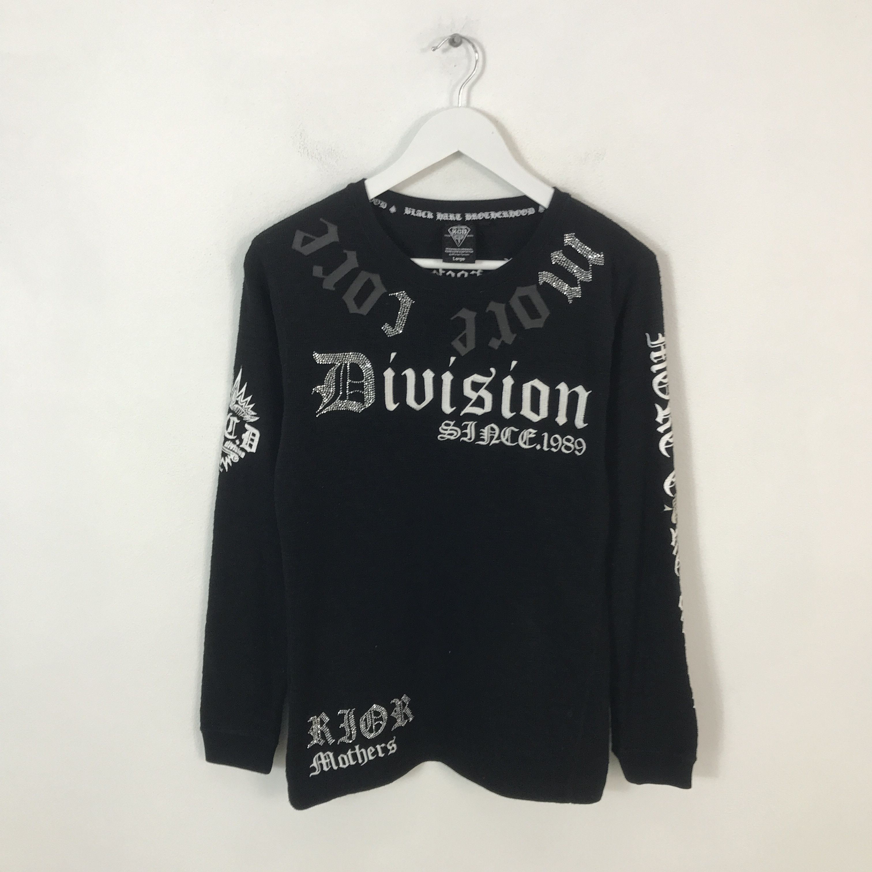 Japanese Brand gothic style M.C.D more core division Long sleeve shirt Size US M / EU 48-50 / 2 - 1 Thumbnail