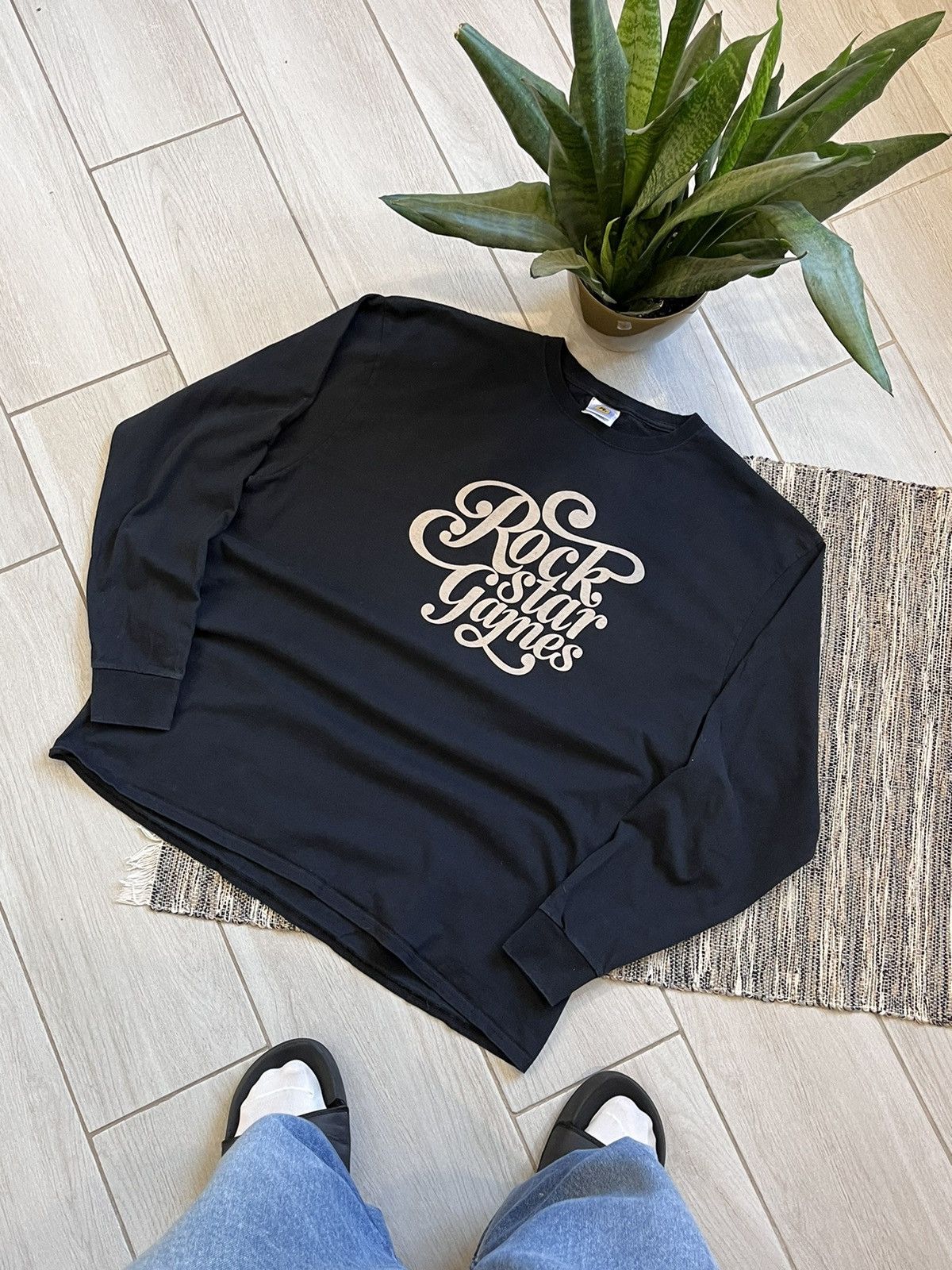 Rockstar Games × Vintage Vintage Rock Star Games longsleeve tshirt tee Size US XXL / EU 58 / 5 - 1 Thumbnail
