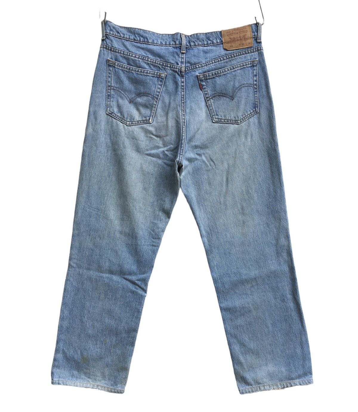 Levi's × Vintage 90s Vintage Levis 515 Jeans Distressed Grunge Size US 35 - 2 Thumbnail