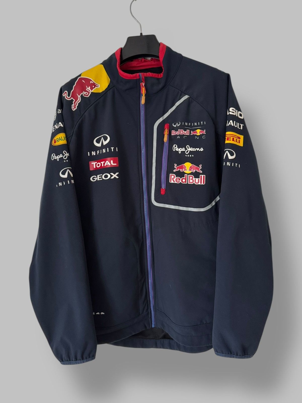 Red Bull Red Bull Racing Softshell Pepe Jeans Infiniti Jacket Size US XL / EU 56 / 4 - 2 Thumbnail