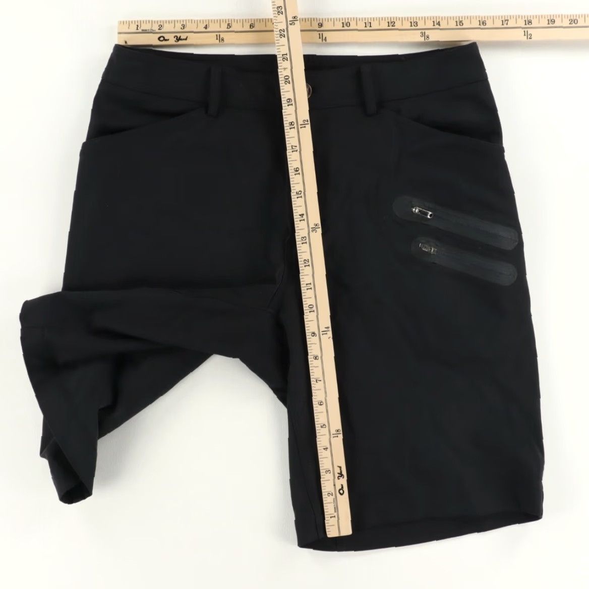 Lululemon Lululemon T.H.E. Nylon Woven Chino Shorts Black Mens 34 Size US 34 / EU 50 - 3 Thumbnail