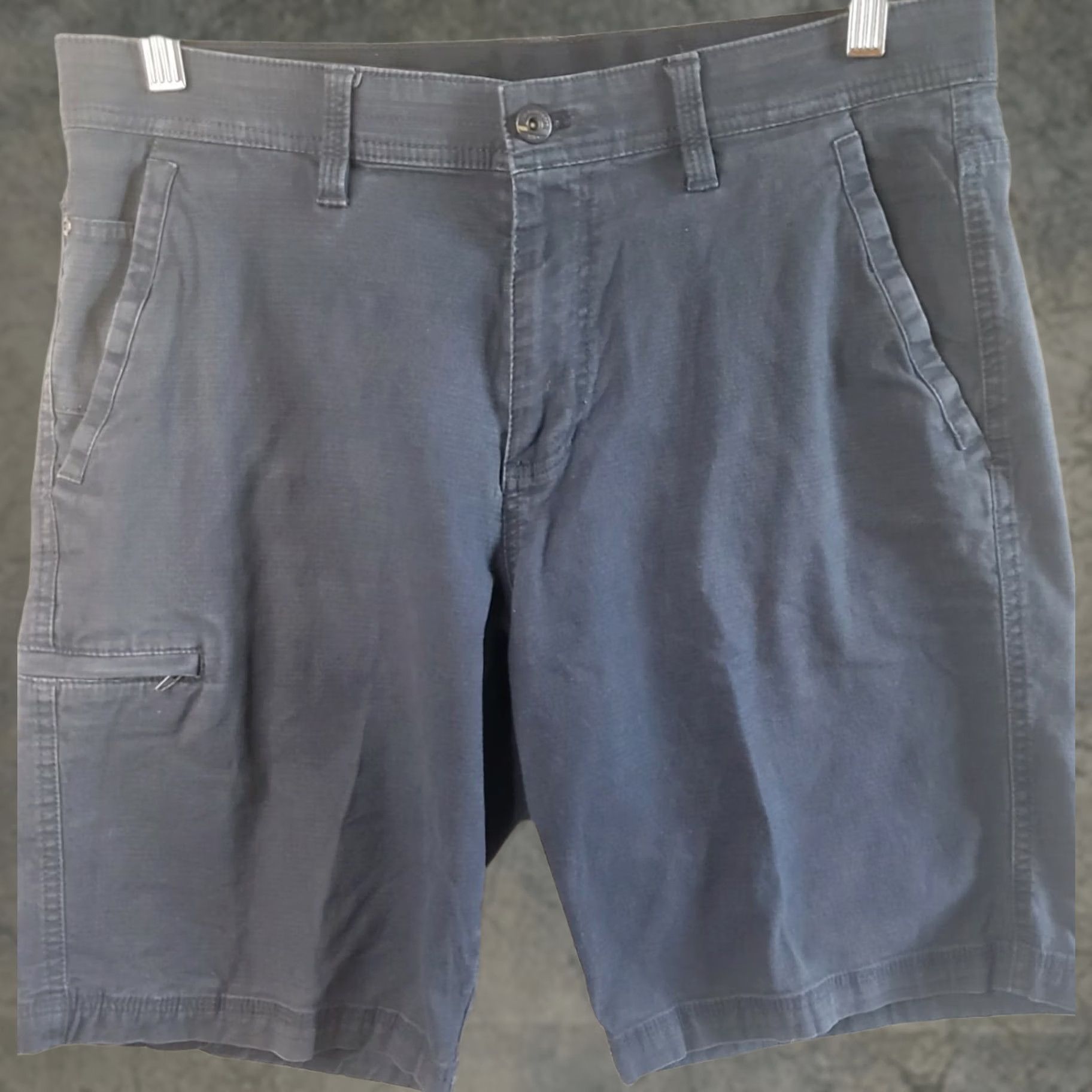 Weatherproof Weatherproof Men's Shorts Utility Flex Waistband 32x10 Gray Ripstop Casual Cotton Spandex Size US 32 / EU 48 - 1 Thumbnail