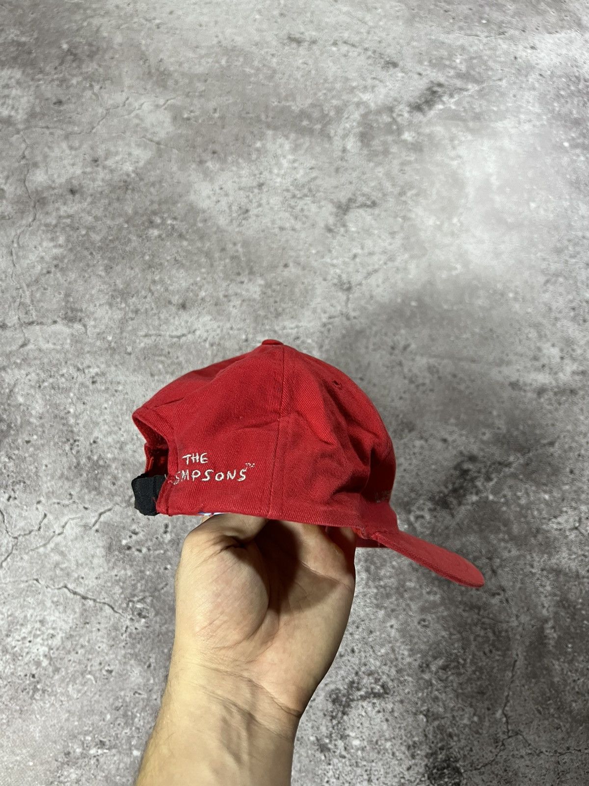 The Simpsons Vintage The Simpson Bart Cap 90s StreetWear Y2K Casual Style Size ONE SIZE - 2 Thumbnail