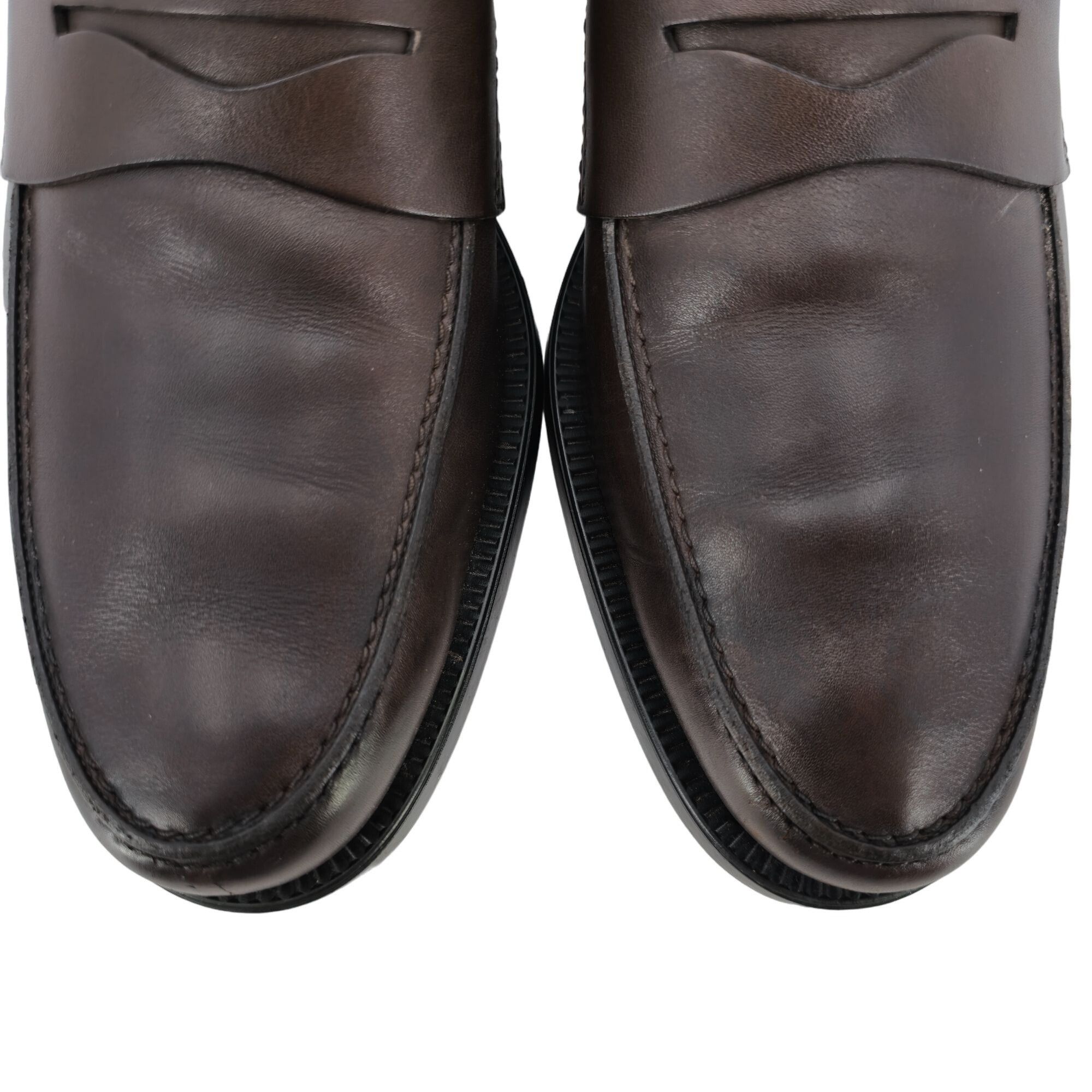 Tod's Tod's Italy Brown Leather Penny Loafers Mens 9 Dress Shoes Size US 9 / EU 42 - 13 Thumbnail