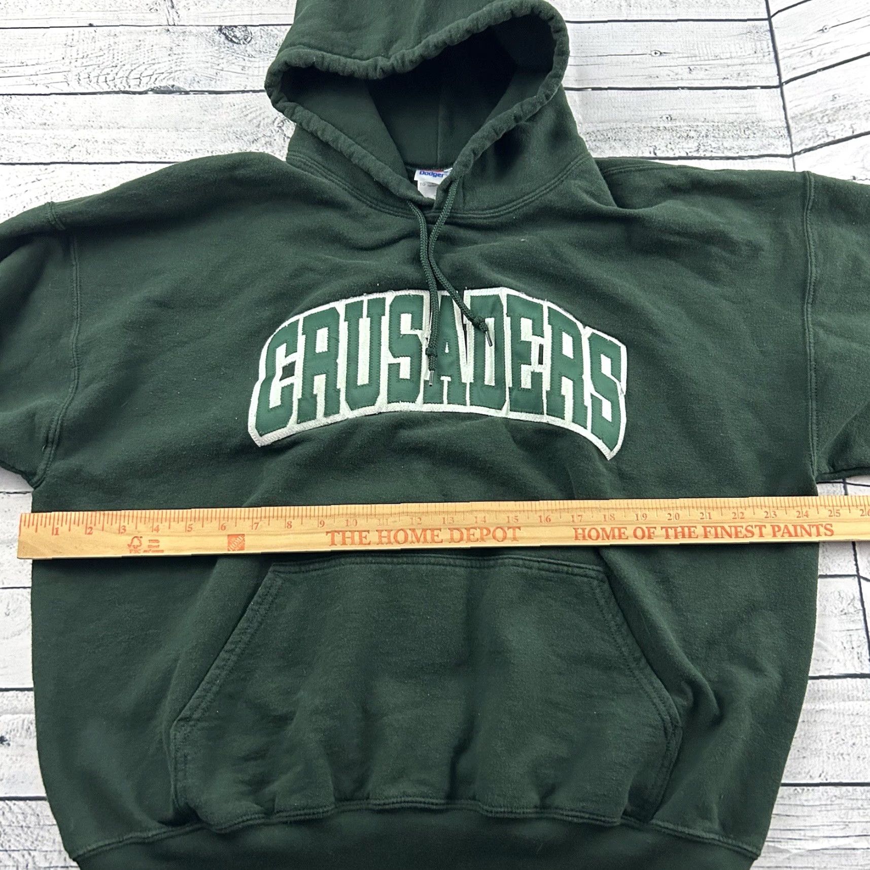 Vintage VINTAGE Dodger Hooded Sweatshirt Pullover Men XL Green Sweatshirt Mens Hooded Pullover Dodgers Green XL Mens Size US XL / EU 56 / 4 - 5 Thumbnail