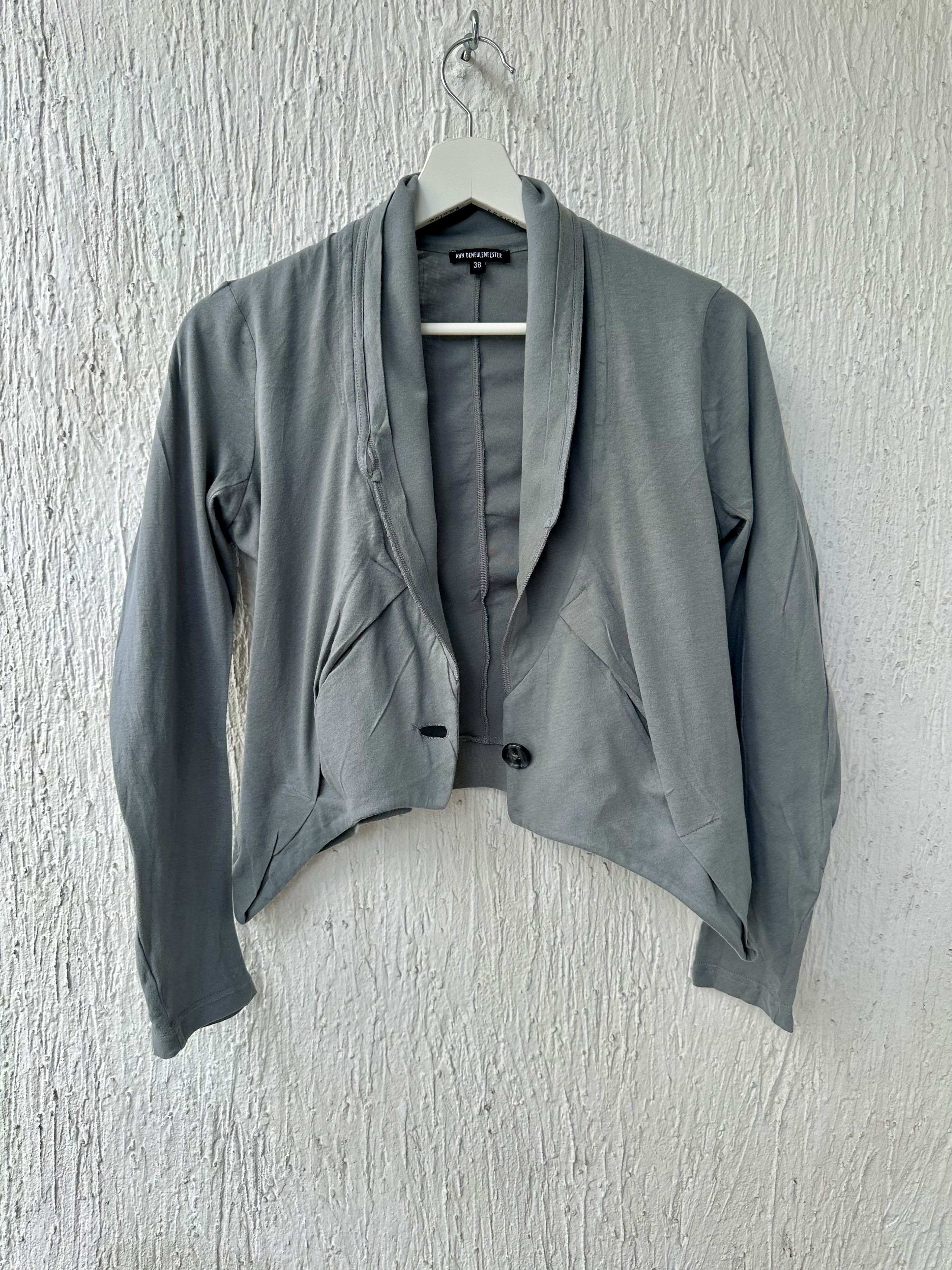 Ann Demeulemeester asymmetric cropped jacket Size XS / US 0-2 / IT 36-38 - 1 Thumbnail