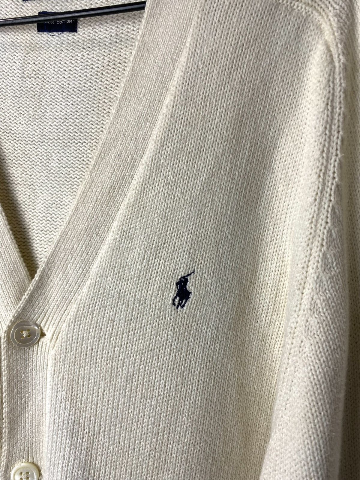 Polo Ralph Lauren 💥 VERY RARE Vintage Polo Ralph Lauren Japan Heavy Cardigan Size US L / EU 52-54 / 3 - 3 Thumbnail