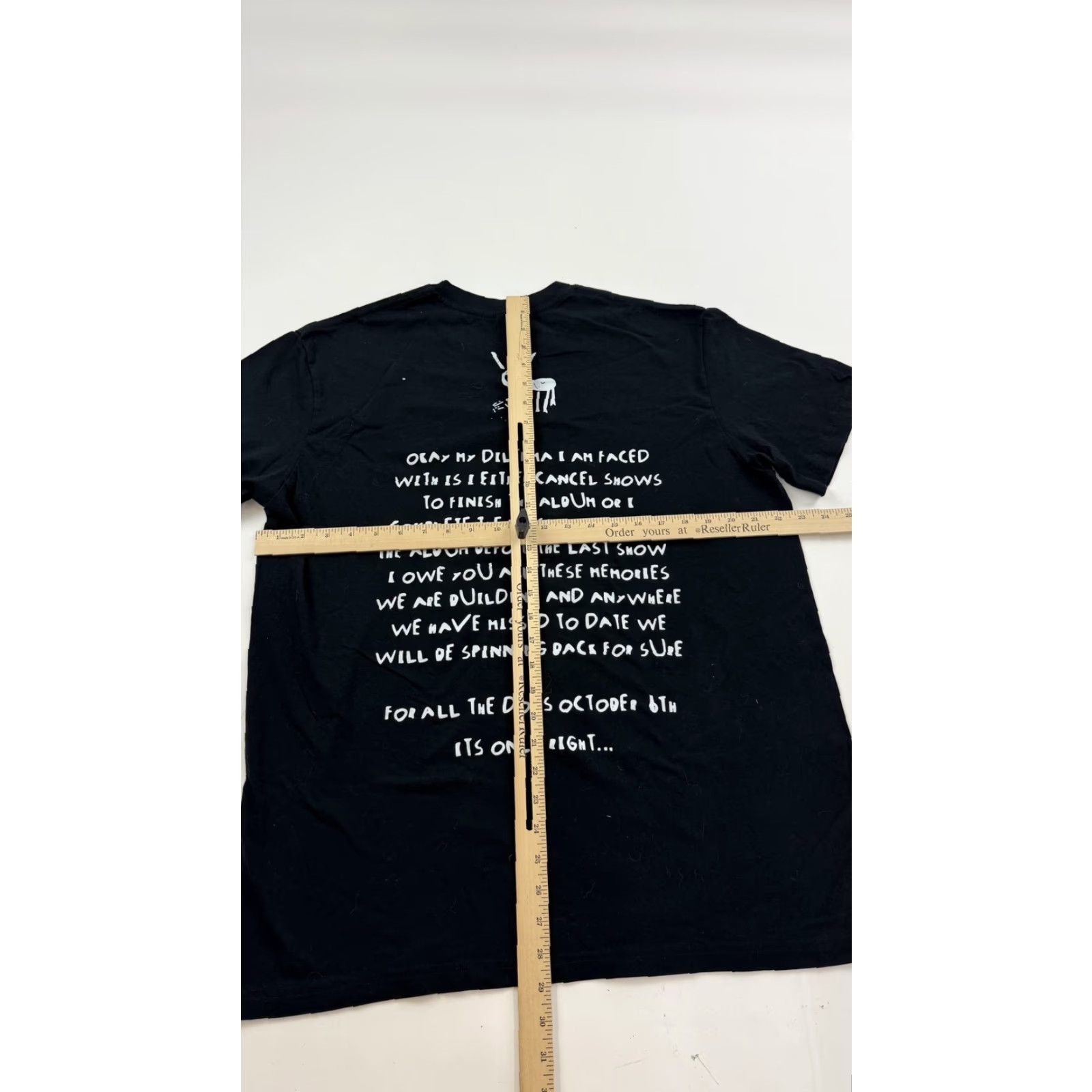 Other VINTAGE Drake For All The Dogs Shirt Mens XL Black Graphic Tee Music Hip Hop 2023 Size US XL / EU 56 / 4 - 6 Thumbnail