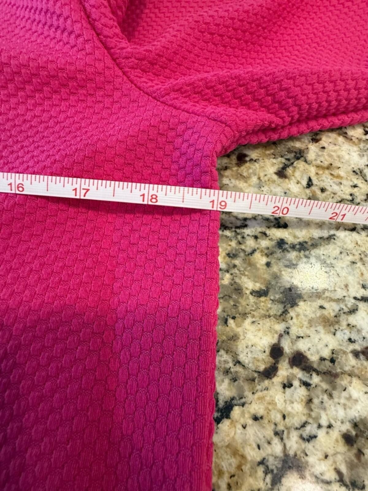 Other Kaktus boho pink tunic top pocket rolled crop sleeves SZ SM Size S / US 4 / IT 40 - 8 Thumbnail