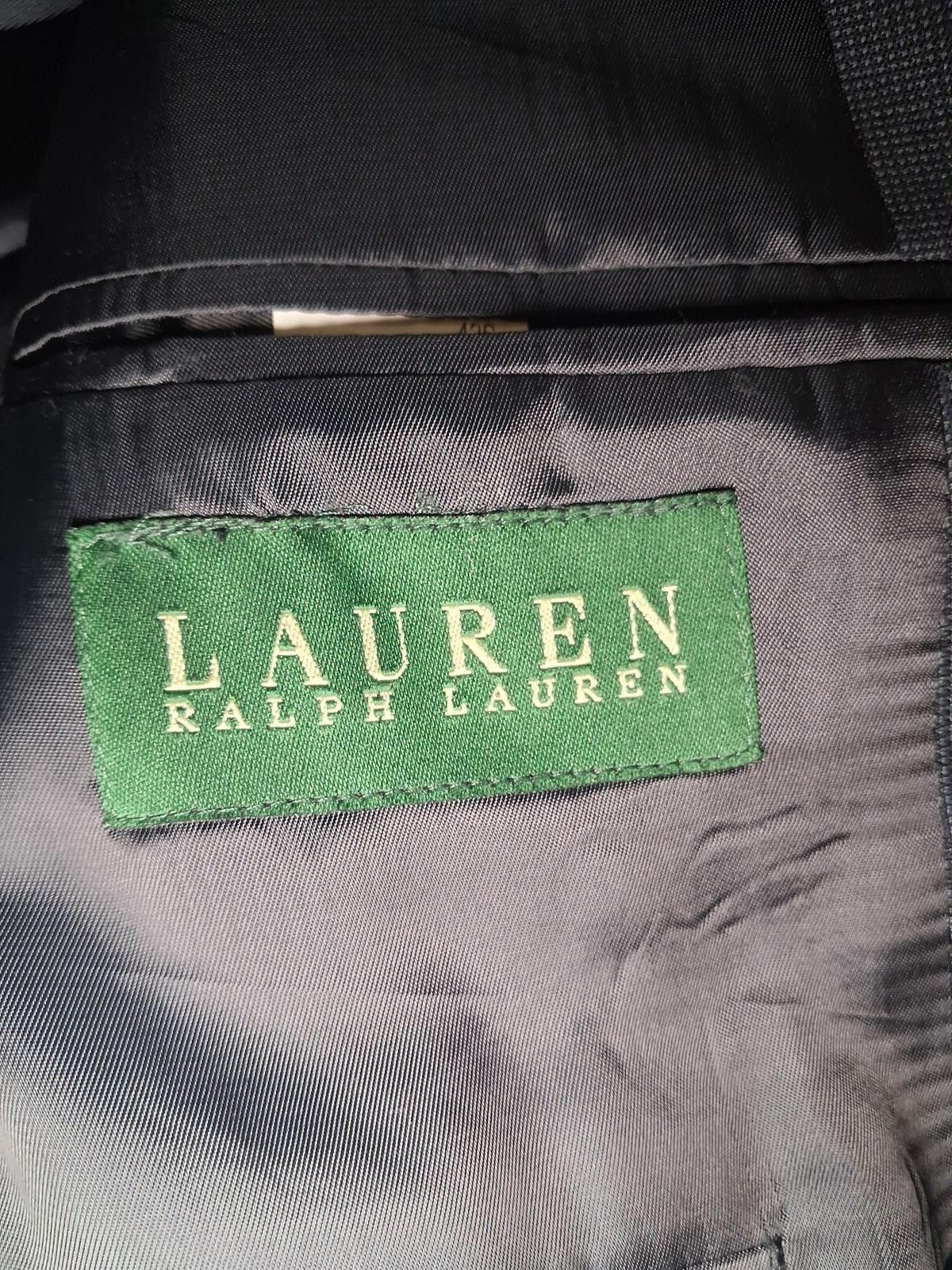 Polo Ralph Lauren Ralph Lauren Sport Coat Mens 42S Navy 100% Wool Birdseye Size 42S - 2 Thumbnail