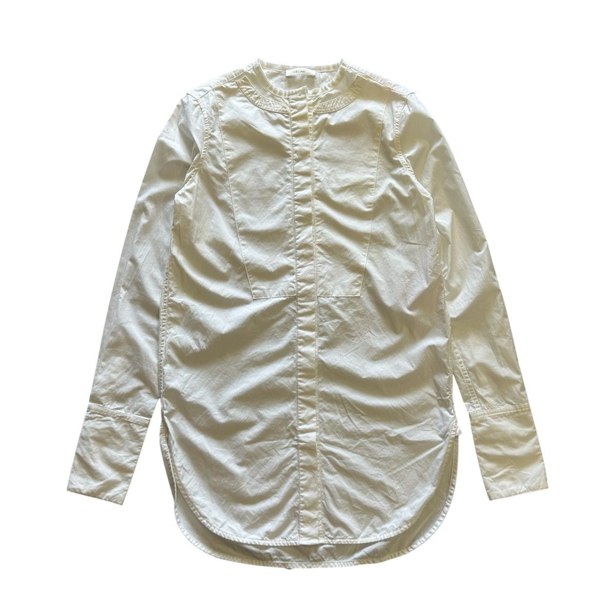Celine Celine White Shirt Size M / US 6-8 / IT 42-44 - 1 Thumbnail