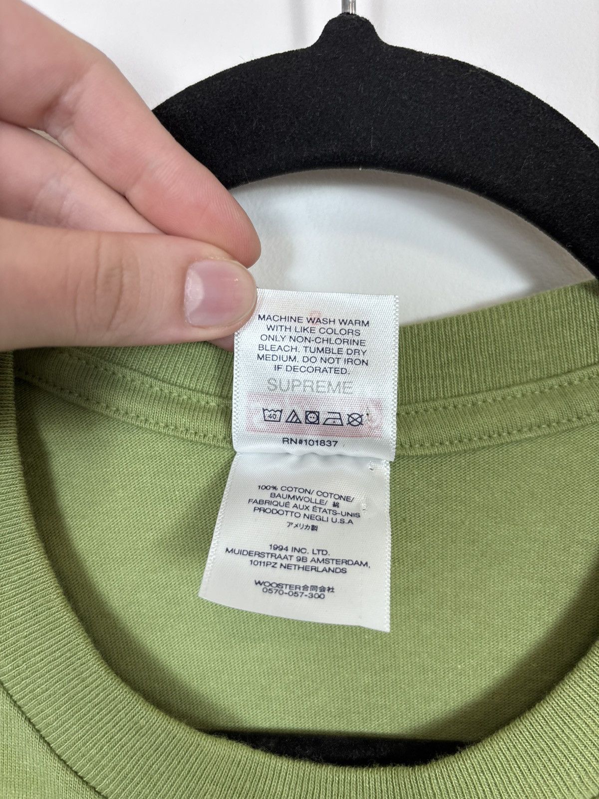 Supreme Supreme Futura Box Logo Moss Green Men’s T-Shirt Tee Size US S / EU 44-46 / 1 - 11 Thumbnail