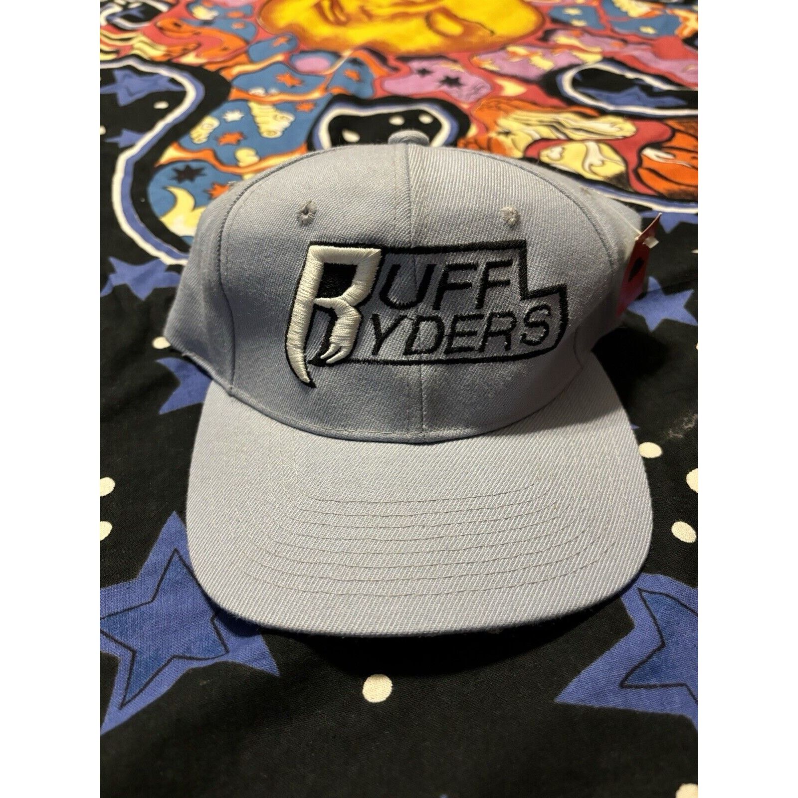 Vtg Ruff Ryders Baseball Cap 90s Y2K DMX Dirty Denim NWT