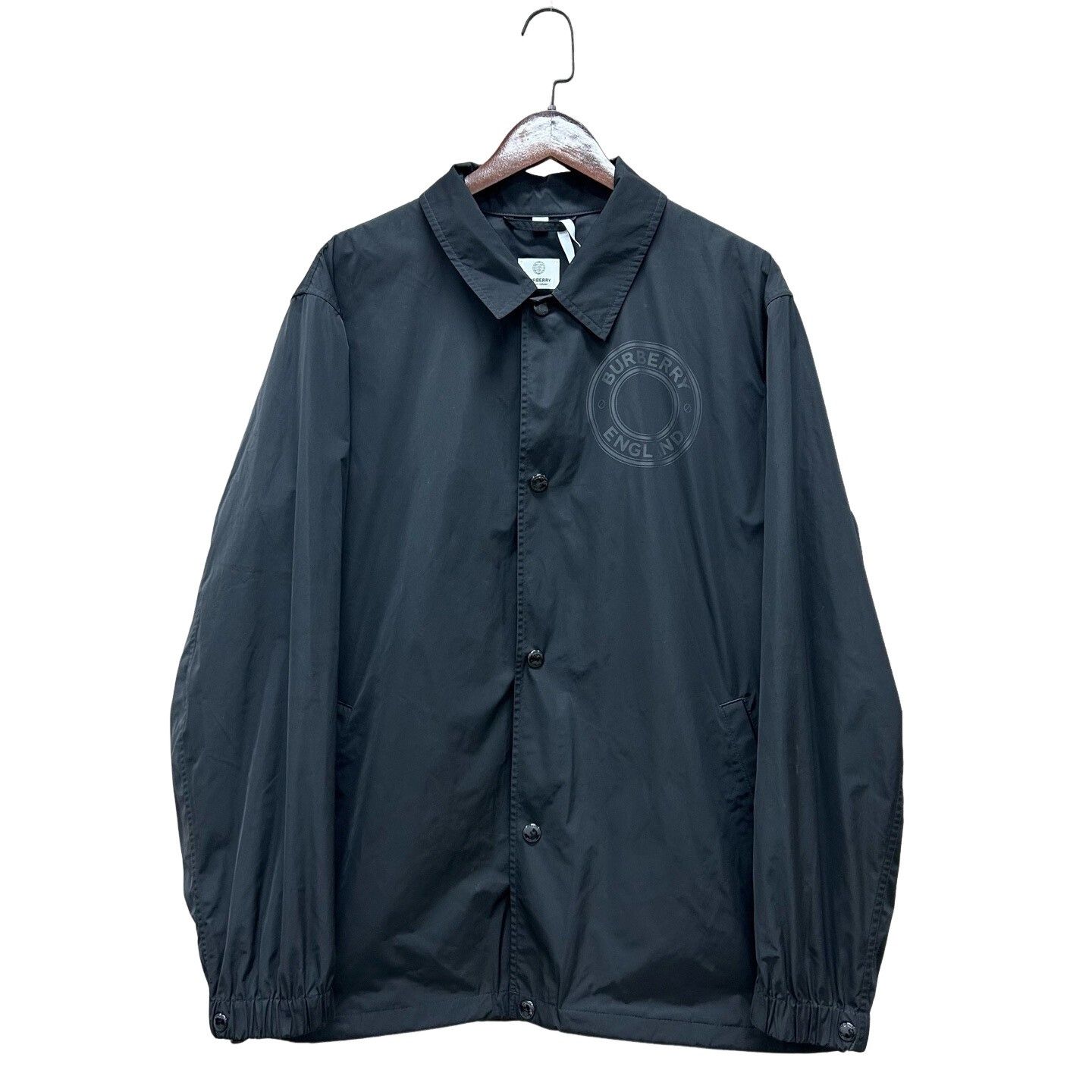Burberry Burberry Logo Coach Jacket Size L Size US L / EU 52-54 / 3 - 1 Thumbnail