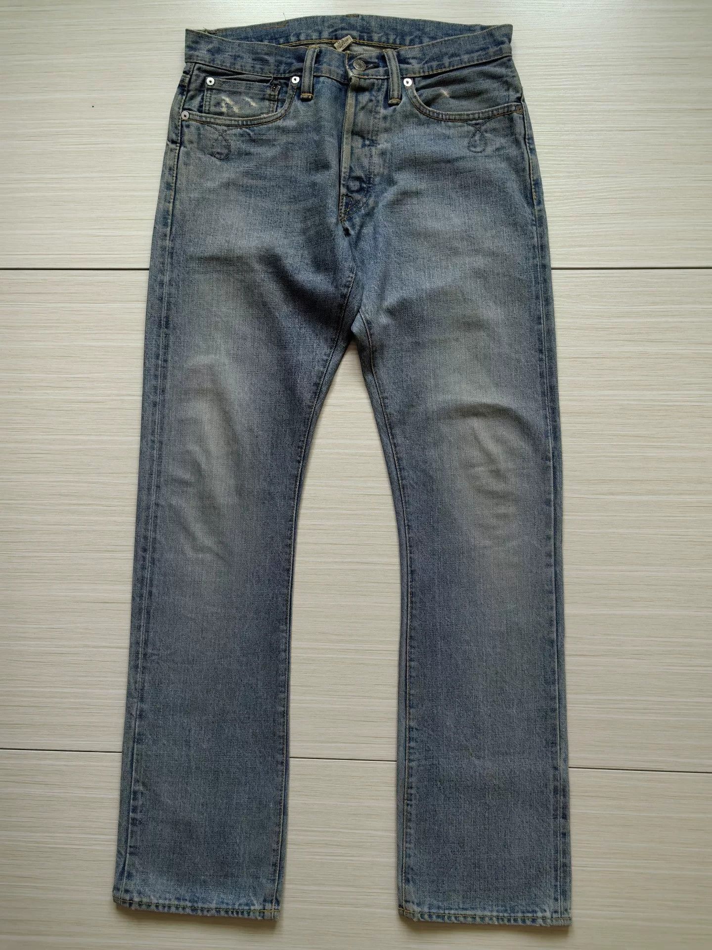 RRL Ralph Lauren RRL Slim Bootcut Denim Jeans Size US 30 / EU 46 - 1 Thumbnail