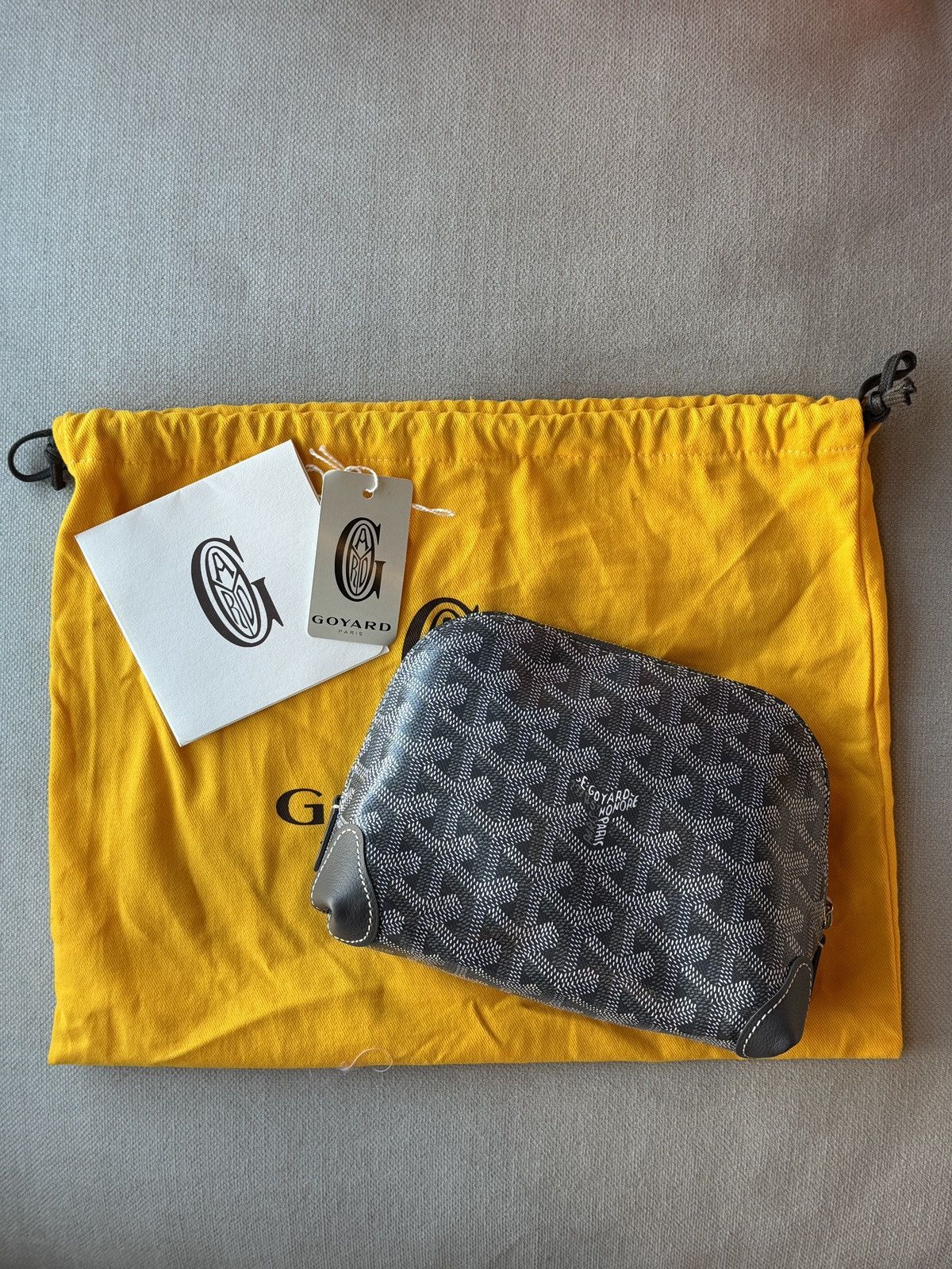 Goyard Goyard Goyardine Trousse A Maquillage Vendome Mini Pouch Size ONE SIZE - 1 Thumbnail