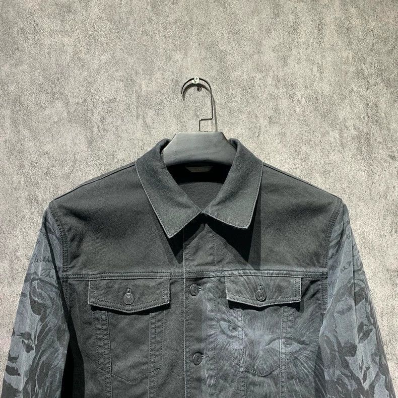 Dior Dior Dior denim jacket with dark graffiti-2507 Size US L / EU 52-54 / 3 - 5 Thumbnail
