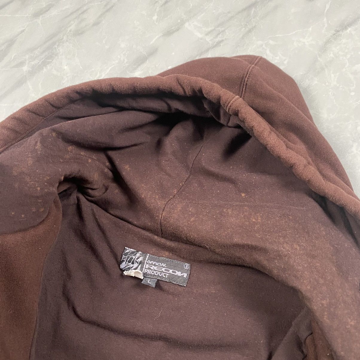 Recon Rare y2k Recon Heavy Hooded Zip Up Sweater Jacket Size US L / EU 52-54 / 3 - 8 Thumbnail