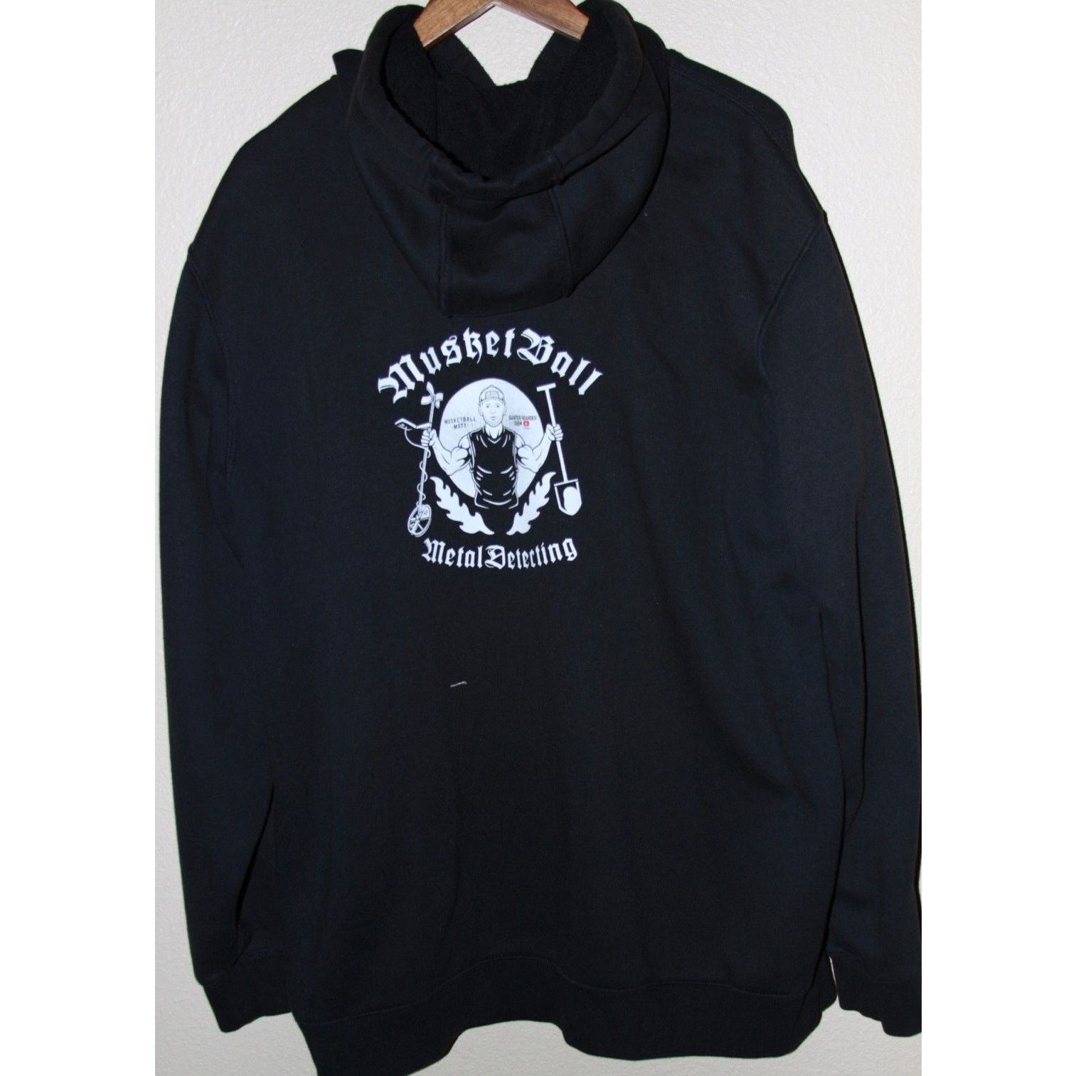 Carhartt 🔥 Carhartt XL Loose Fit Black Hoodie —Graphic 🖤 Size US XL / EU 56 / 4 - 3 Thumbnail