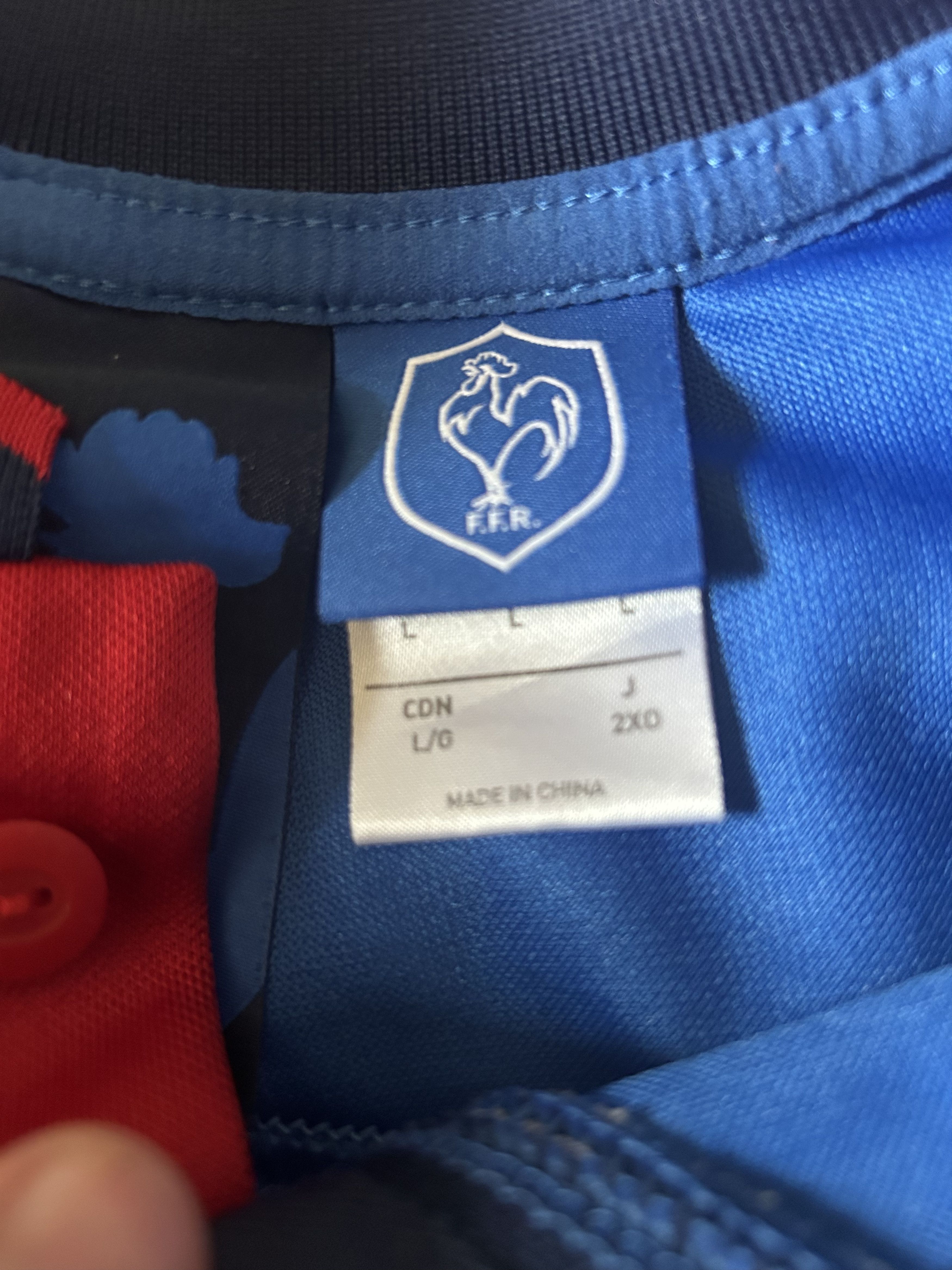 Adidas Rugby FRANCE Rugby World Cup 2015 - L - Adidas - UNIQUE Size US L / EU 52-54 / 3 - 7 Thumbnail