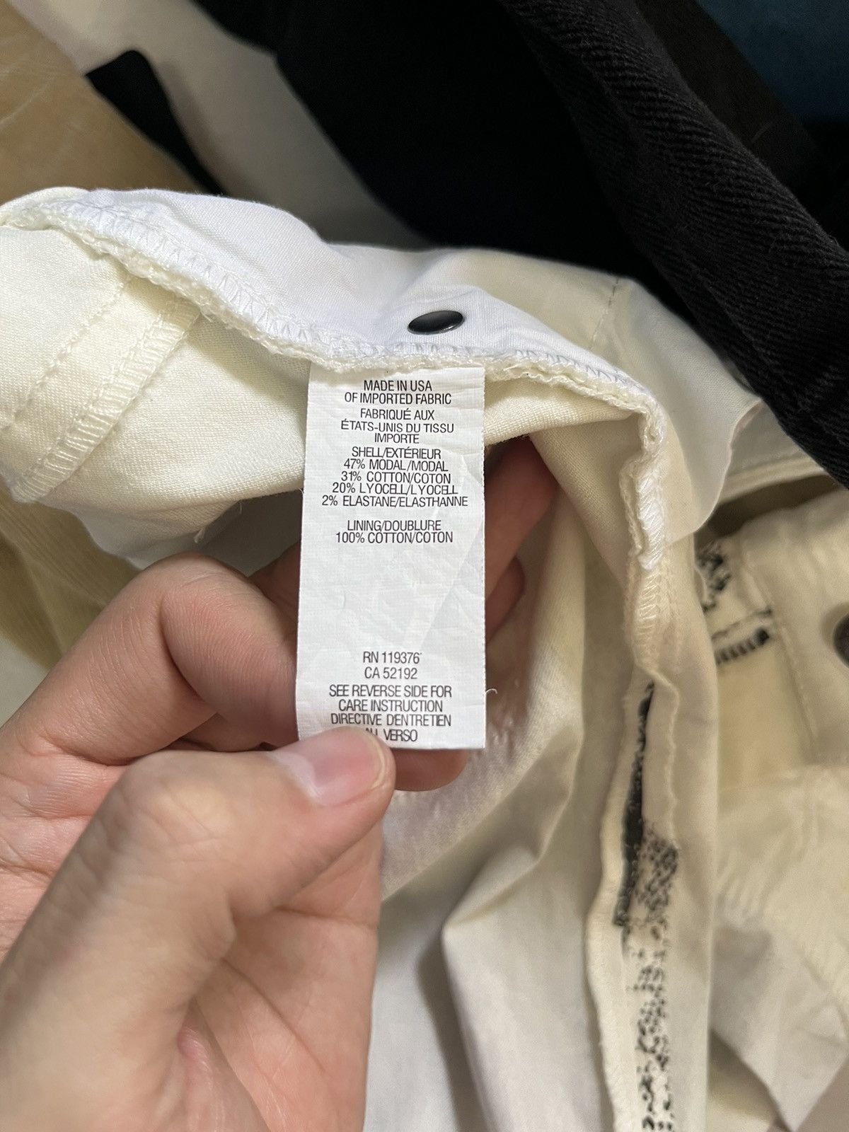 Helmut Lang Helmut Lang Monochrome Skinny Pants Size US 26 / EU 42 - 8 Thumbnail