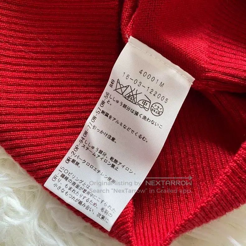 Vivienne Westwood Vivienne Westwood Red Knit Sweater Size M / US 6-8 / IT 42-44 - 7 Thumbnail