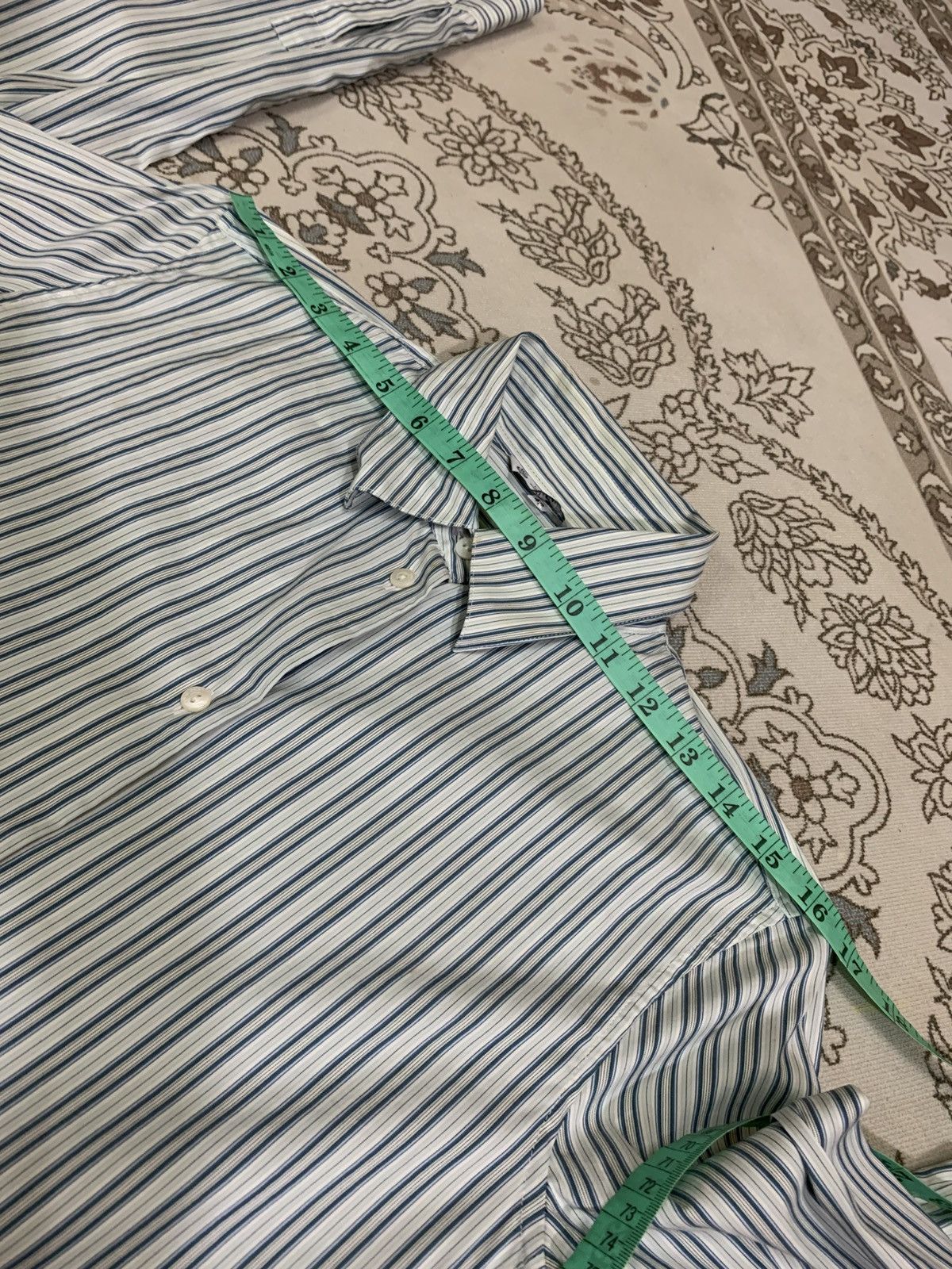 Loro Piana LORO PIANA STRIPES BUTTON SHIRT Size M / US 6-8 / IT 42-44 - 13 Thumbnail