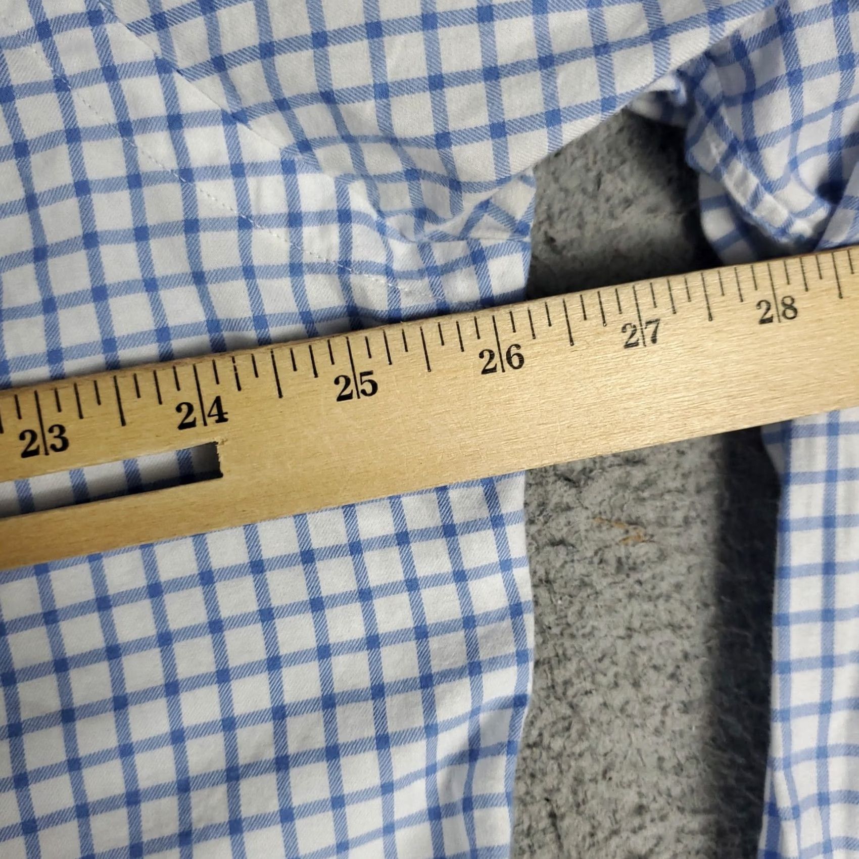 Ralph Lauren Ralph Lauren Shirt Mens XL Blue White Check Casual Button-Up Long Sleeve Button-Down Collared Size US XL / EU 56 / 4 - 6 Thumbnail