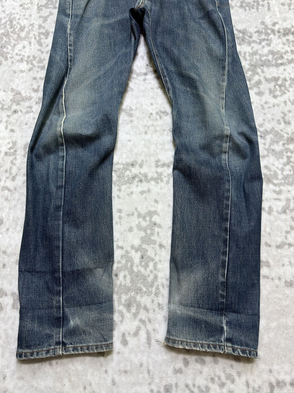 Edwin Vintage Edwin E-Function J-Cut Twisted Leg Jeans Size US 30 / EU 46 - 6 Thumbnail