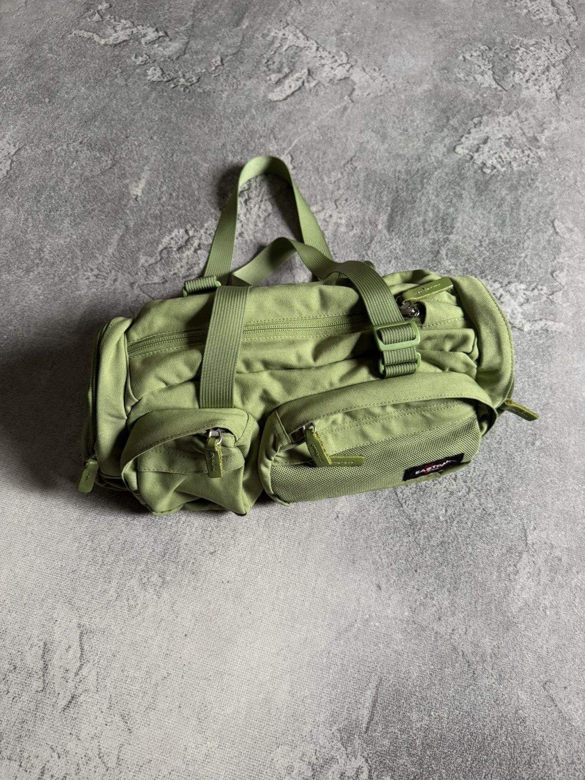 Eastpak Eastpak Ashley Green Mini Duffel Shoulder Bag Utility Y2K Size ONE SIZE - 4 Thumbnail