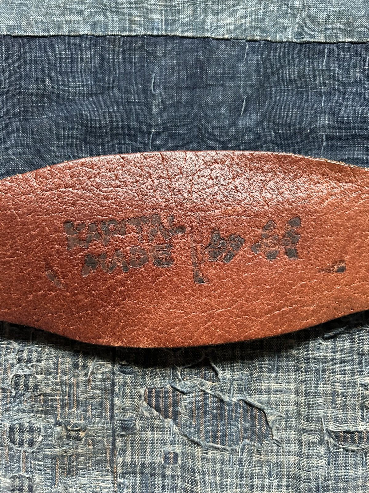 Kapital × Kapital Kountry kapital Boa fleece Belt - Beige Size ONE SIZE - 10 Thumbnail