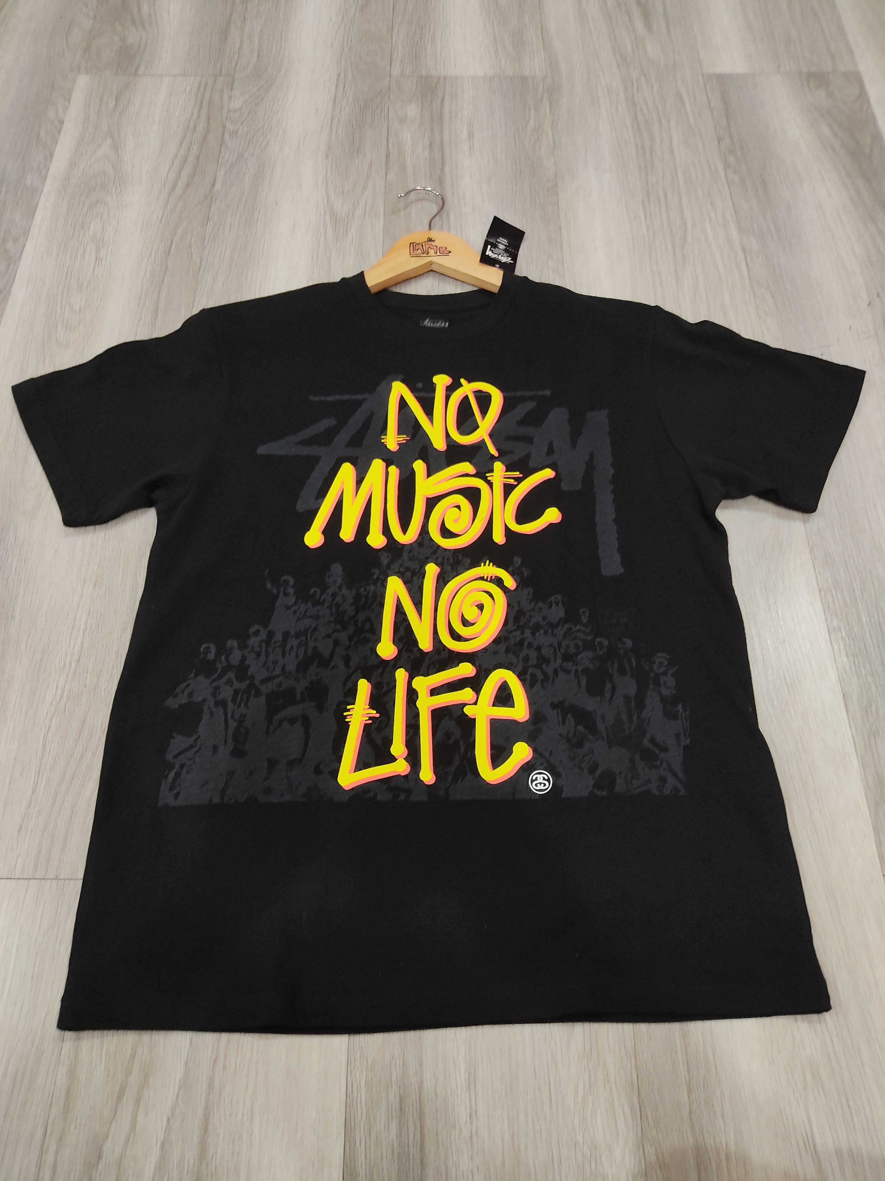 トップス STUSSY x TOWERRECORDS NO MUSIC NO LIFE Stussy X Tower Records No Music No Life Tee - Short Sleeve T