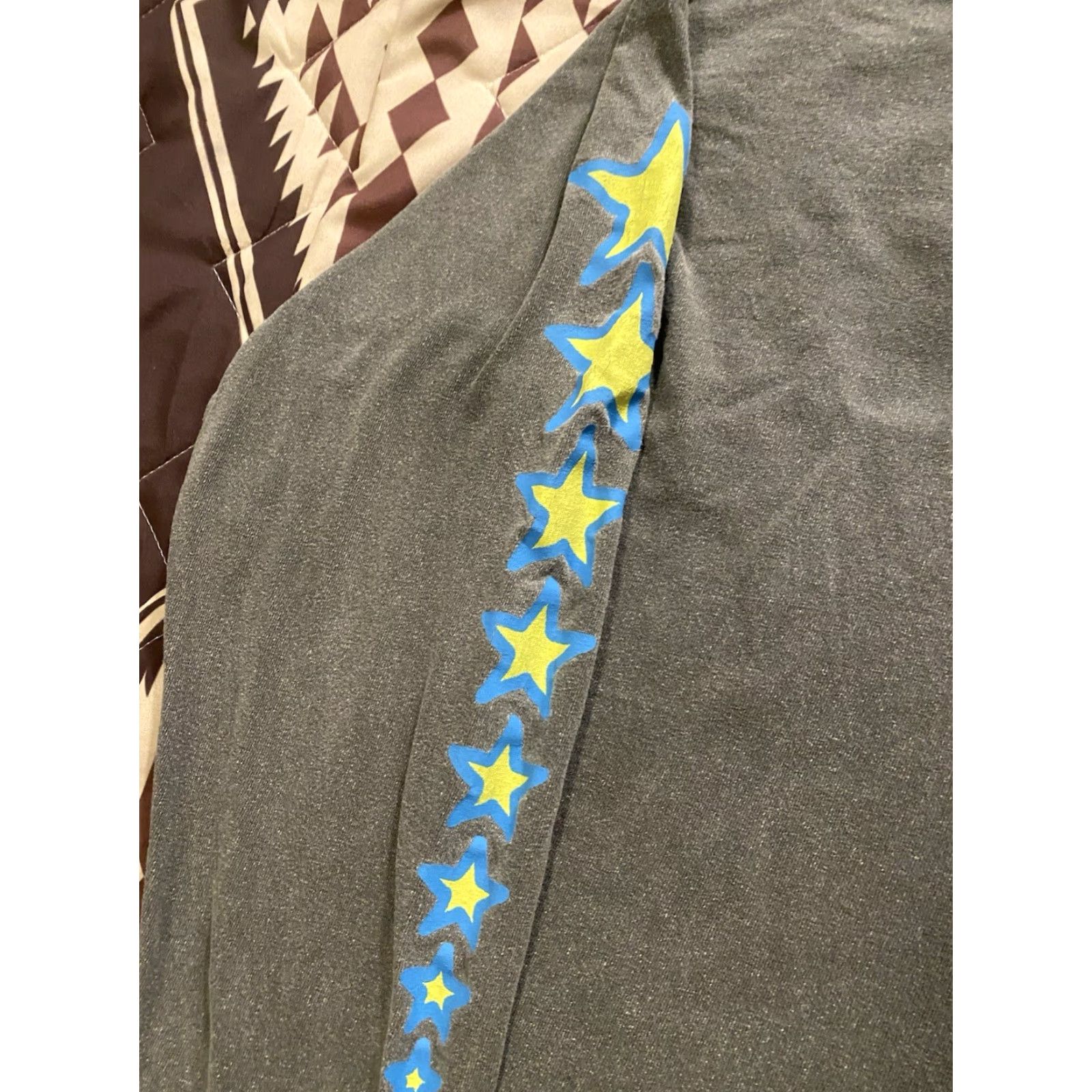 Doublet VINTAGE Trippie Redd Trippieland Double Sided Long Sleeve T Shirt Gray Large Distressed Size US L / EU 52-54 / 3 - 7 Thumbnail