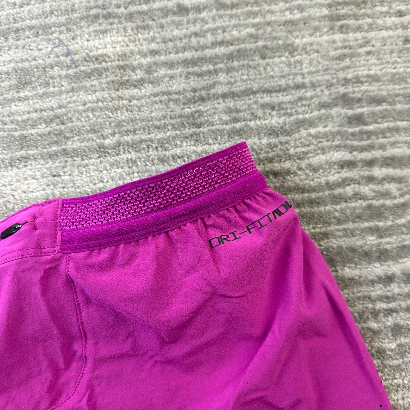Nike Nike Aeroswift Shorts Mens Large Purple 2" Running Dri Fit ADV Racing Size US 33 - 5 Thumbnail