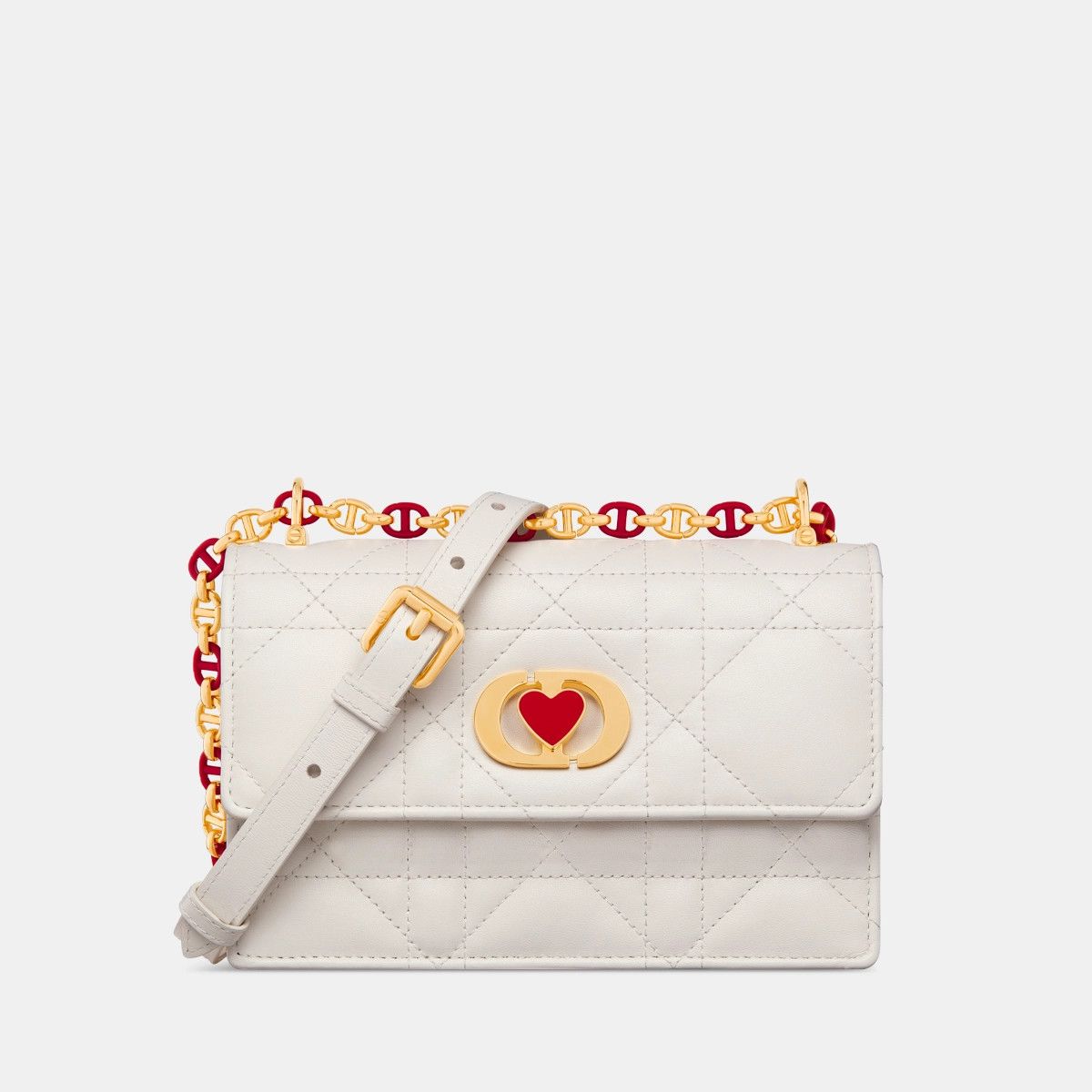 Dior o1bcso1str0226 Size:OS/ Miss Caro Mini Bag in White Size ONE SIZE - 1 Thumbnail